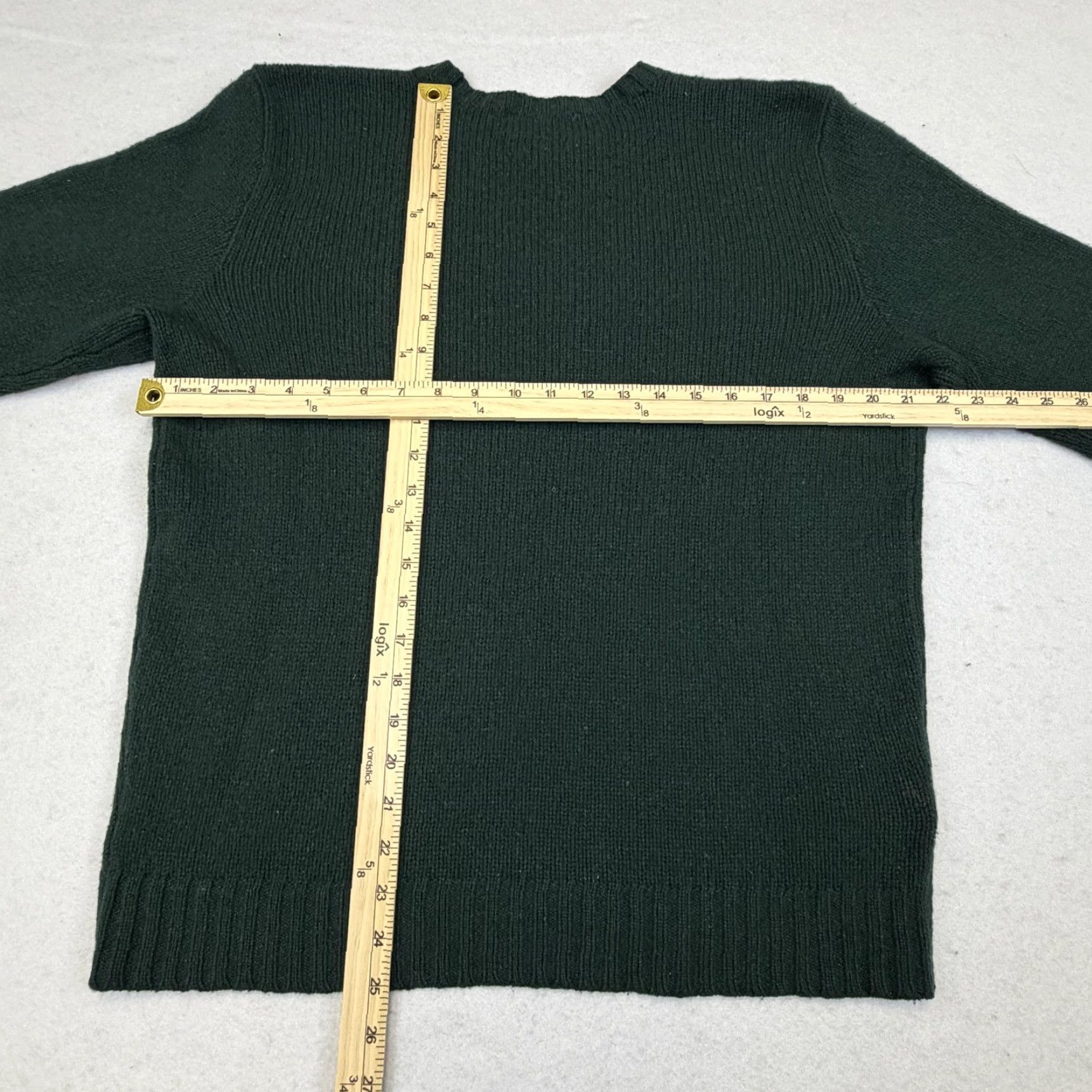 Polo Ralph Lauren Polo Ralph Lauren Wool Sweater Mens M Green Crewneck Logo Knit Tight-Knit Embroidered Pony Size US M / EU 48-50 / 2 - 6 Thumbnail