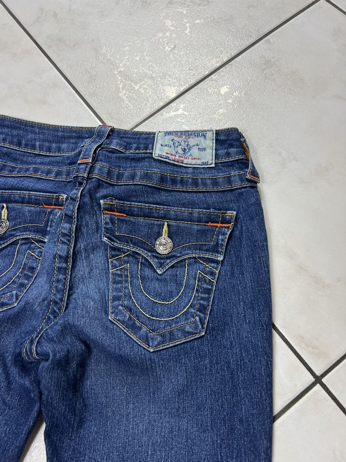True Religion Vintage True Religion legging slim y2k classic jeans denim Size 26" / US 2 / IT 38 - 15 Thumbnail
