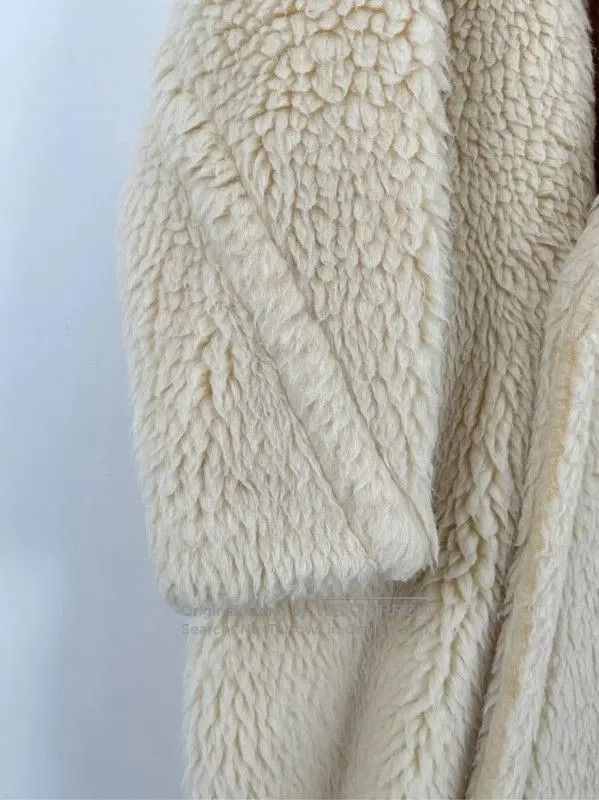Max Mara MaxMara Cream Wool Women's Coat . Size S / US 4 / IT 40 - 6 Thumbnail
