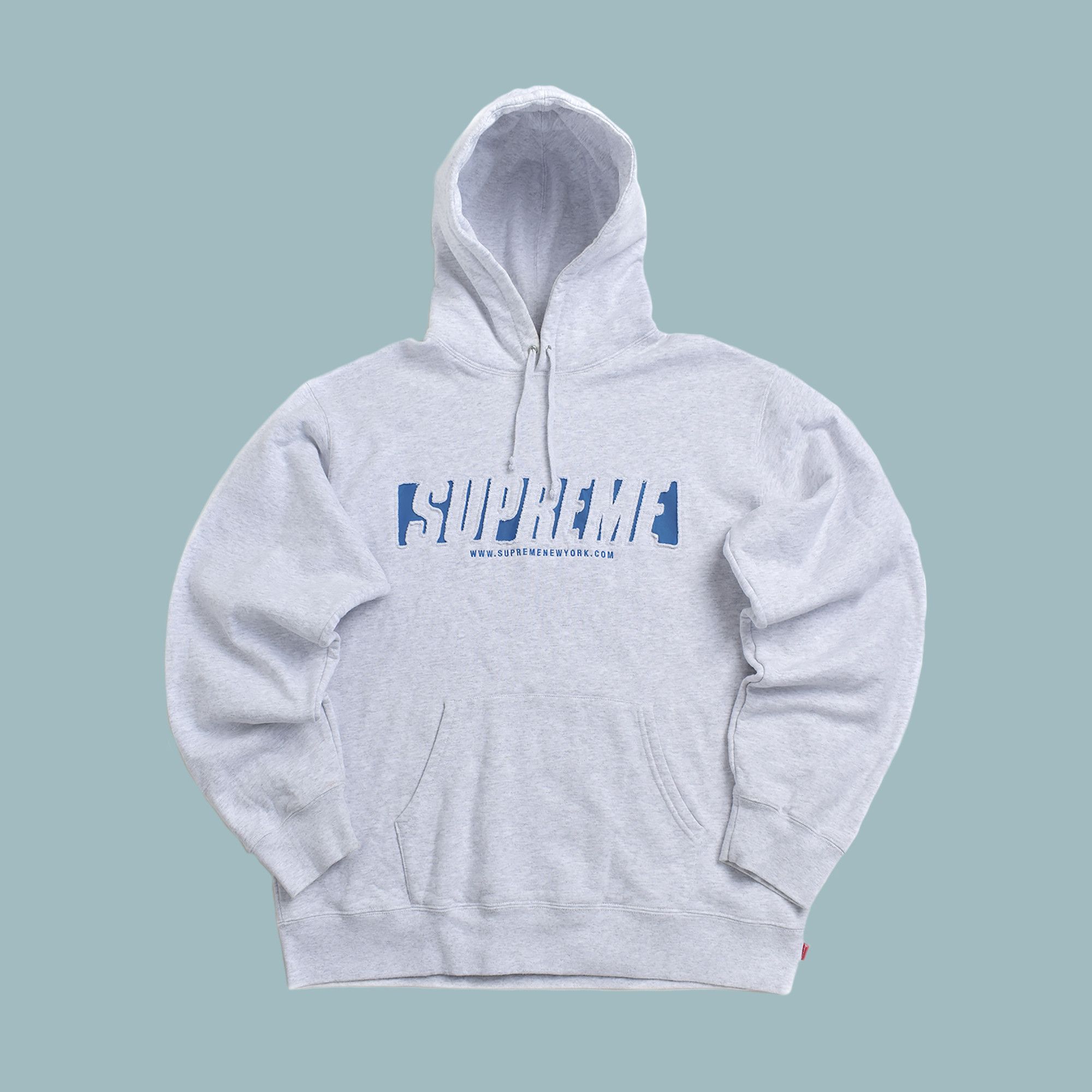 Supreme CUTOUT LETTERS HOODED SWEATSHIRT | Grailed