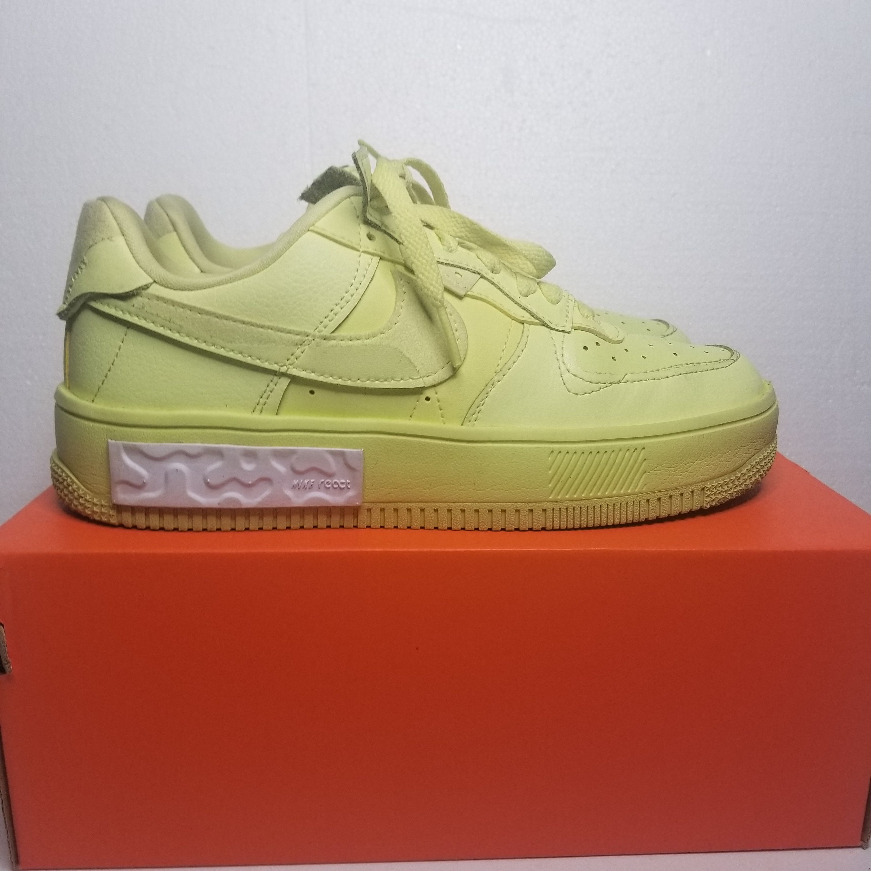Nike Nike Air Force 1 Fontanka Yellow Strike W Size US 8 / IT 38 - 3 Thumbnail