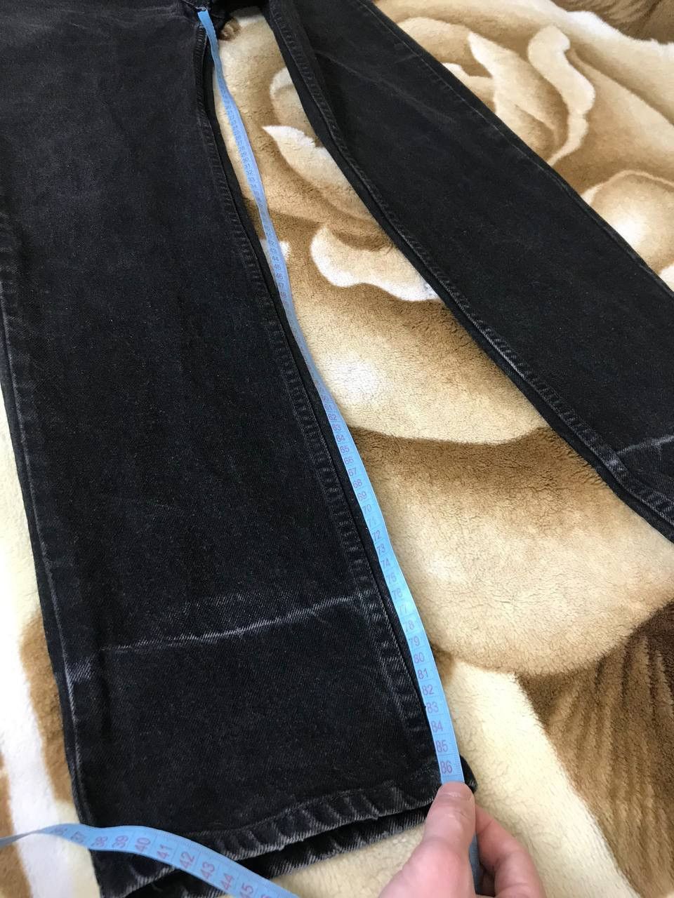 Levi's × Levi's Vintage Clothing 🔥 Levis 505 Vintage Black Denim Jeans Pants Y2K USA RARE Size US 34 / EU 50 - 14 Thumbnail