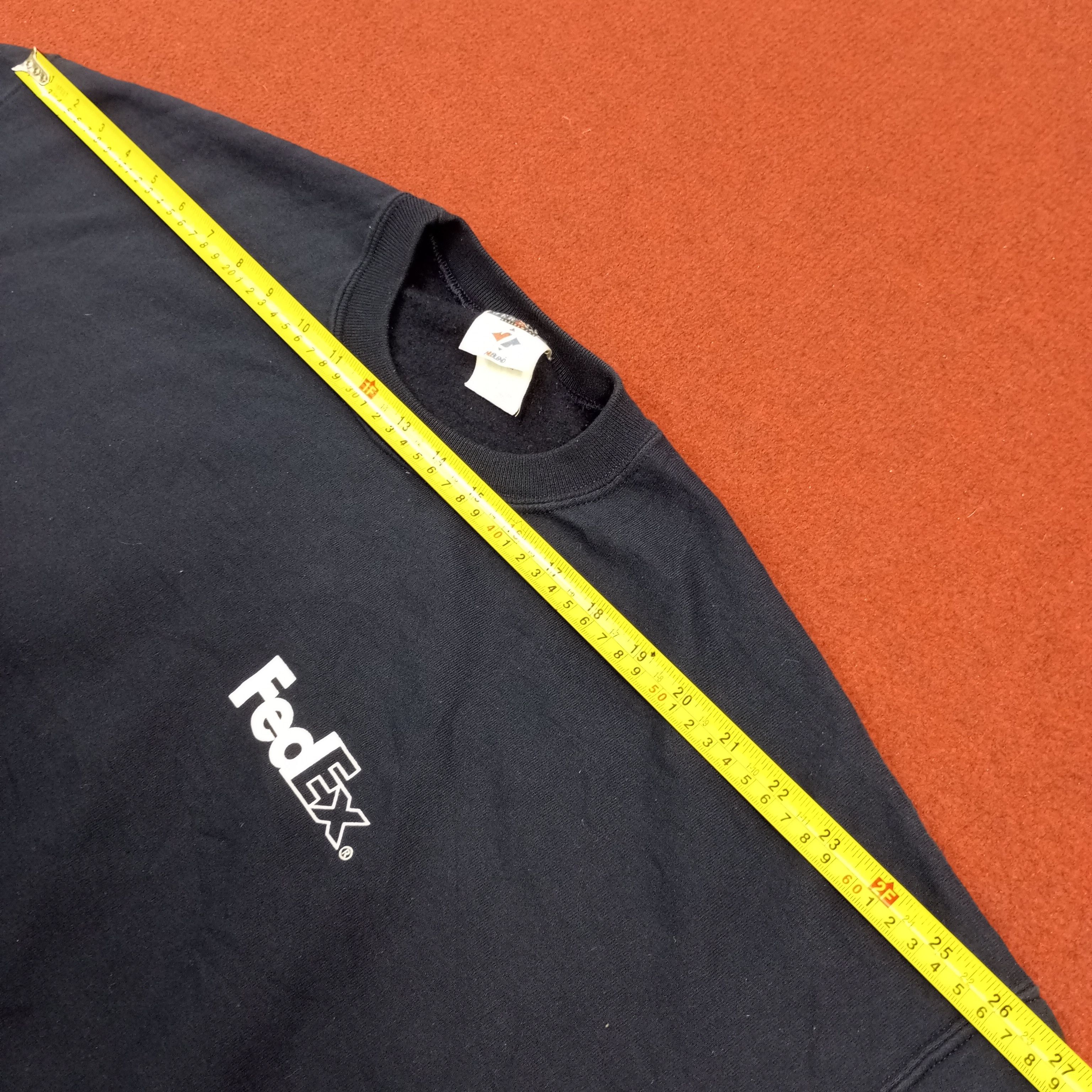 Vintage Fedex Delivery Courier Brand Promo Style Sweatshirt Size US XXL / EU 58 / 5 - 7 Thumbnail