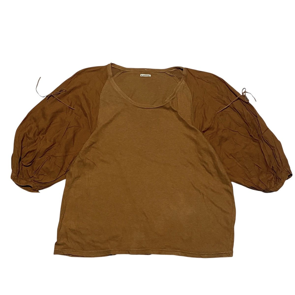 Japanese Brand × Kapital 🔥RARE🔥 Kapital balloon sleeve shirt Size XS / US 0-2 / IT 36-38 - 1 Thumbnail