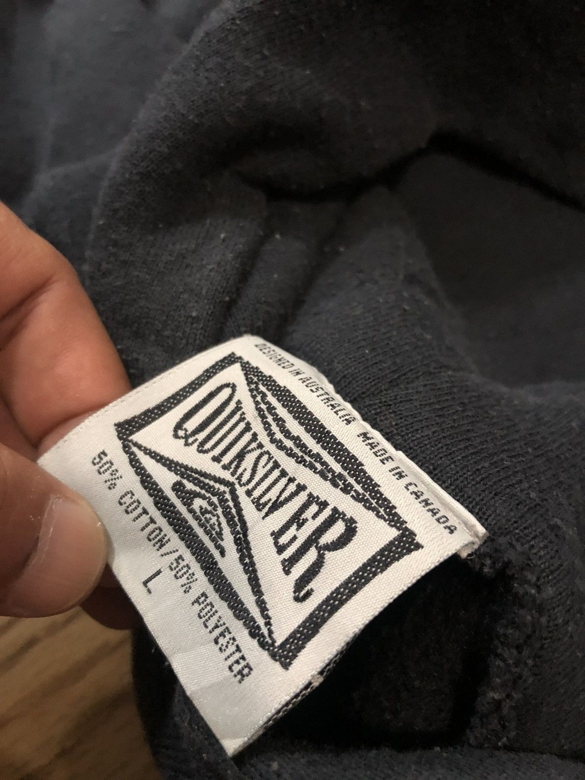 Quiksilver Vintage 90’s Quiksilver hoodie Size US L / EU 52-54 / 3 - 7 Thumbnail