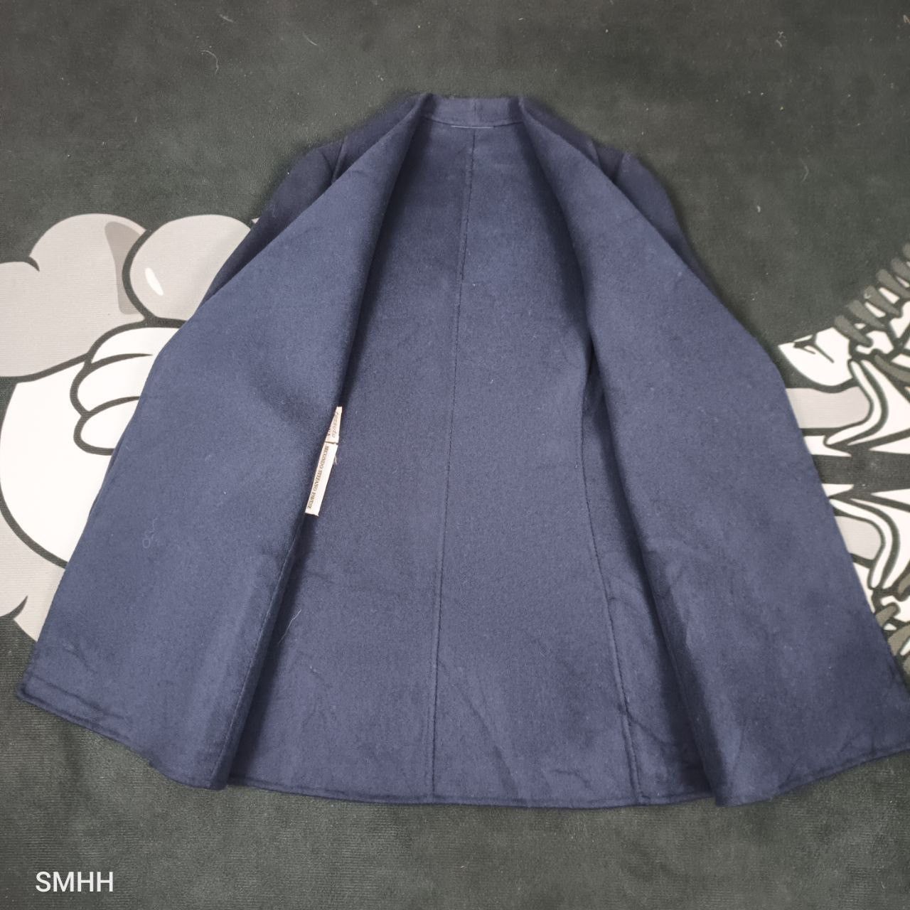 Agnona 🔥 Vintage AGNONA Navy Wool Jacket – Size 40 Size M / US 6-8 / IT 42-44 - 16 Thumbnail