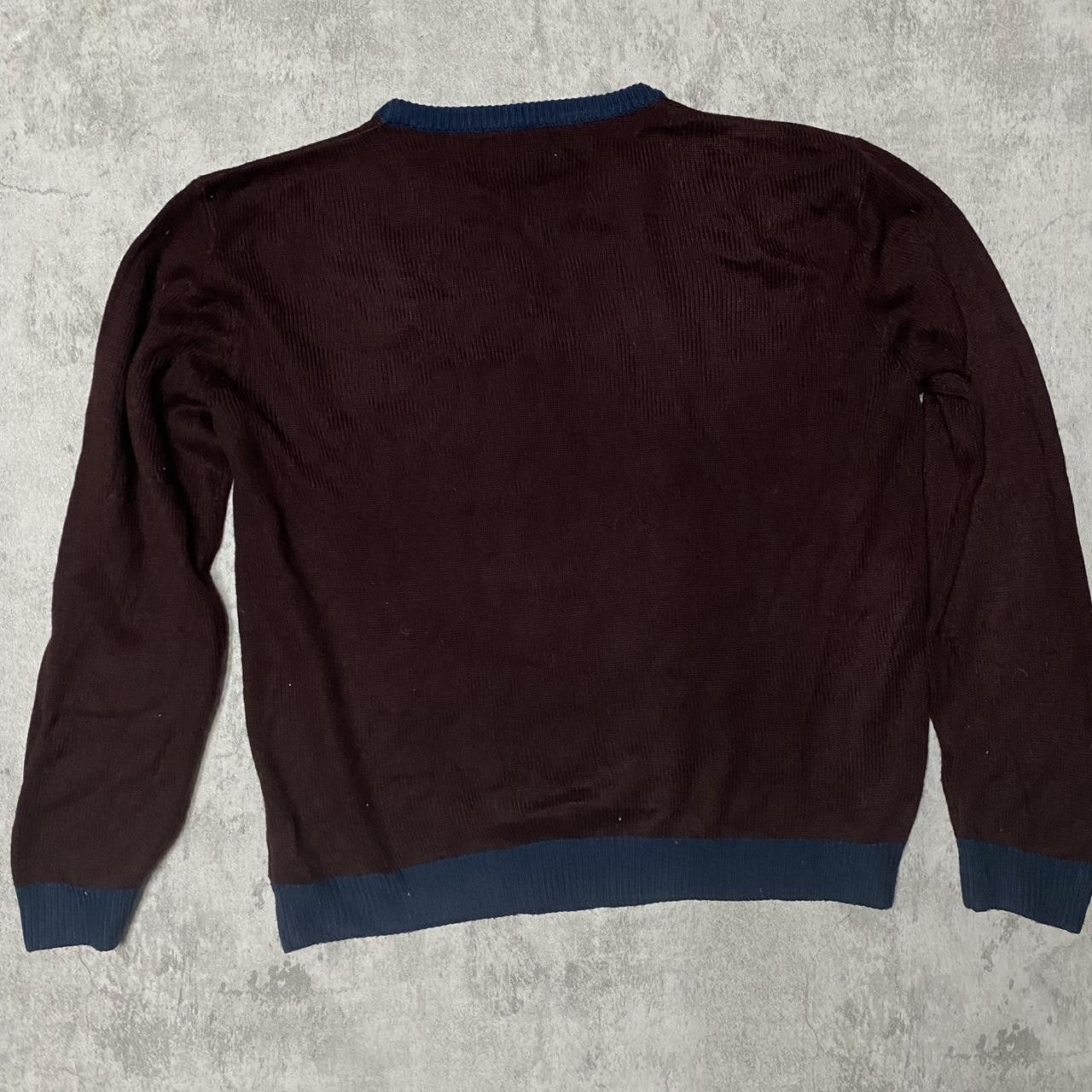 NEXT Brown and blue Next Christmas jumper #festive Size US XXL / EU 58 / 5 - 4 Thumbnail