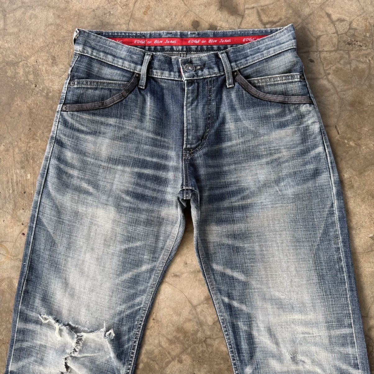 Edwin W32x33 Vintage Edwin Faded Mud Washer Jean Denim Pants Size US 32 / EU 48 - 2 Thumbnail