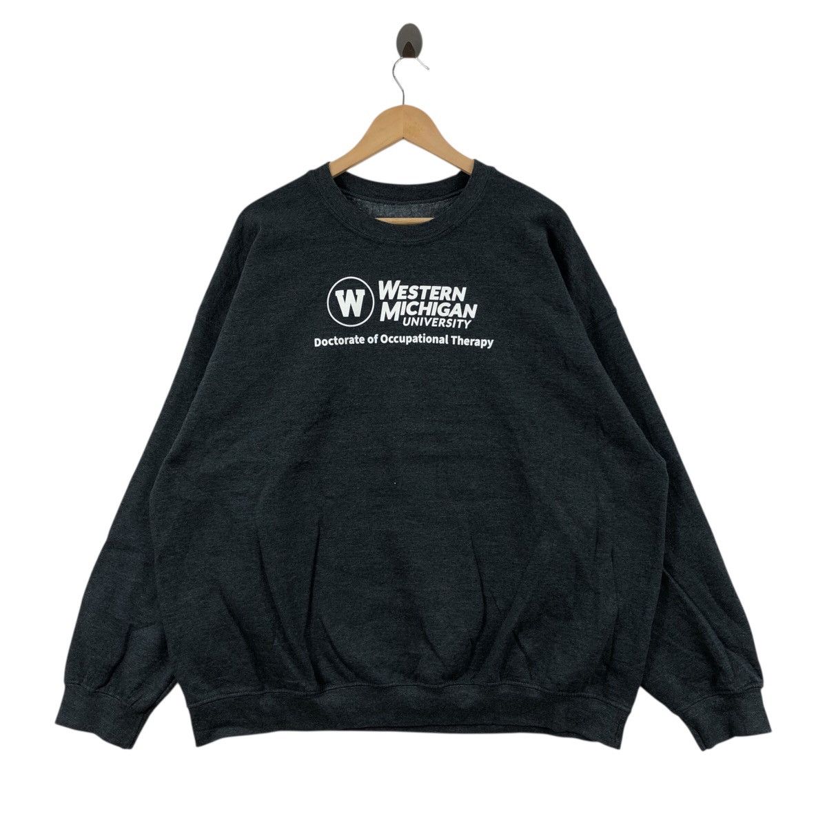 Vintage Vintage WESTERN MICHIGAN UNIVERSITY Collegiate Sweatshirt Size US XXL / EU 58 / 5 - 1 Thumbnail