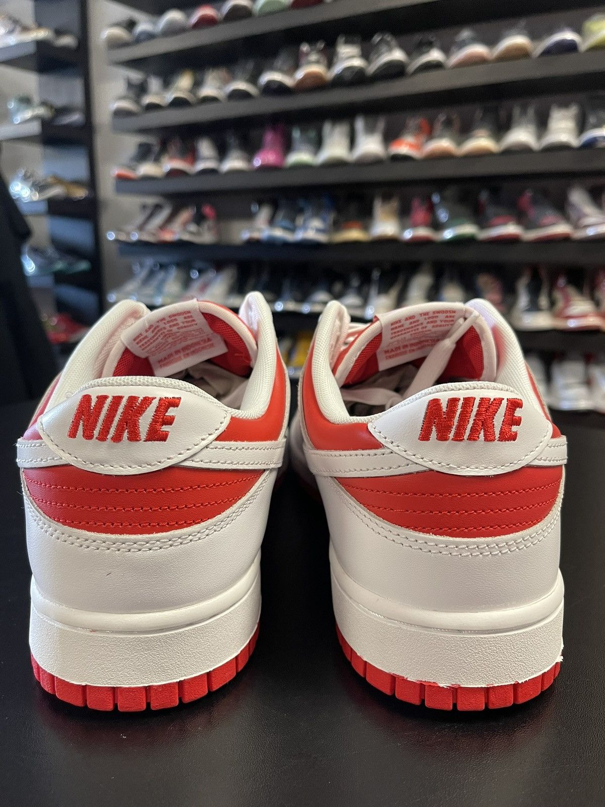 Nike Size 12 - Nike Dunk Low Championship Red Size US 12 / EU 45 - 4 Thumbnail