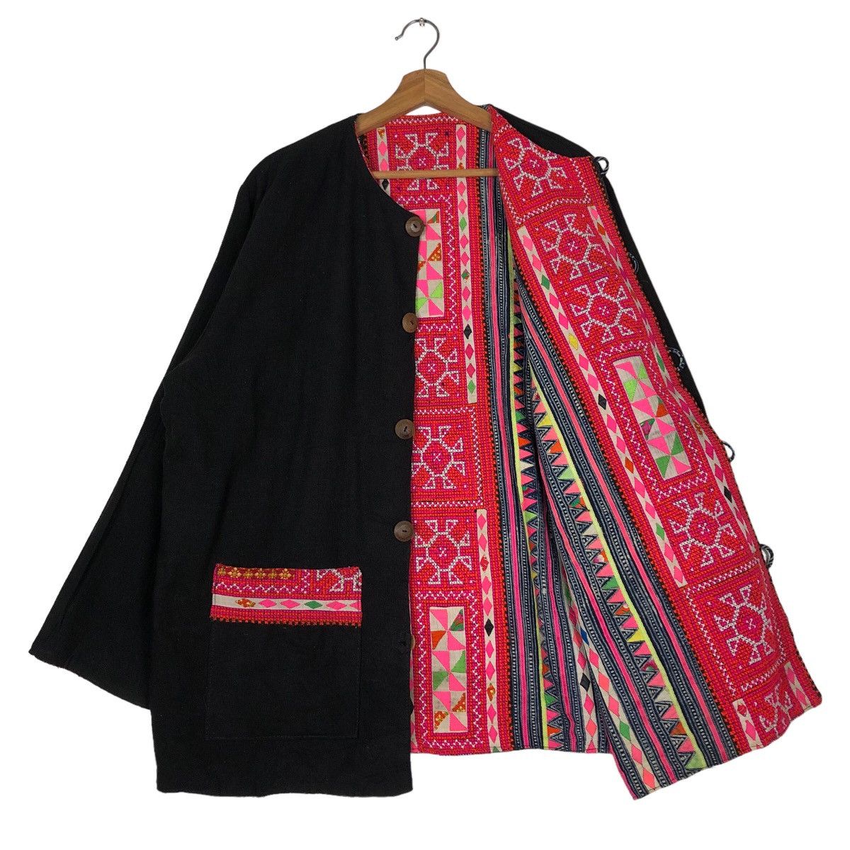 Japanese Brand Vintage Kapital Japan Design Reversible Native Aztec Navajo Size US M / EU 48-50 / 2 - 11 Thumbnail
