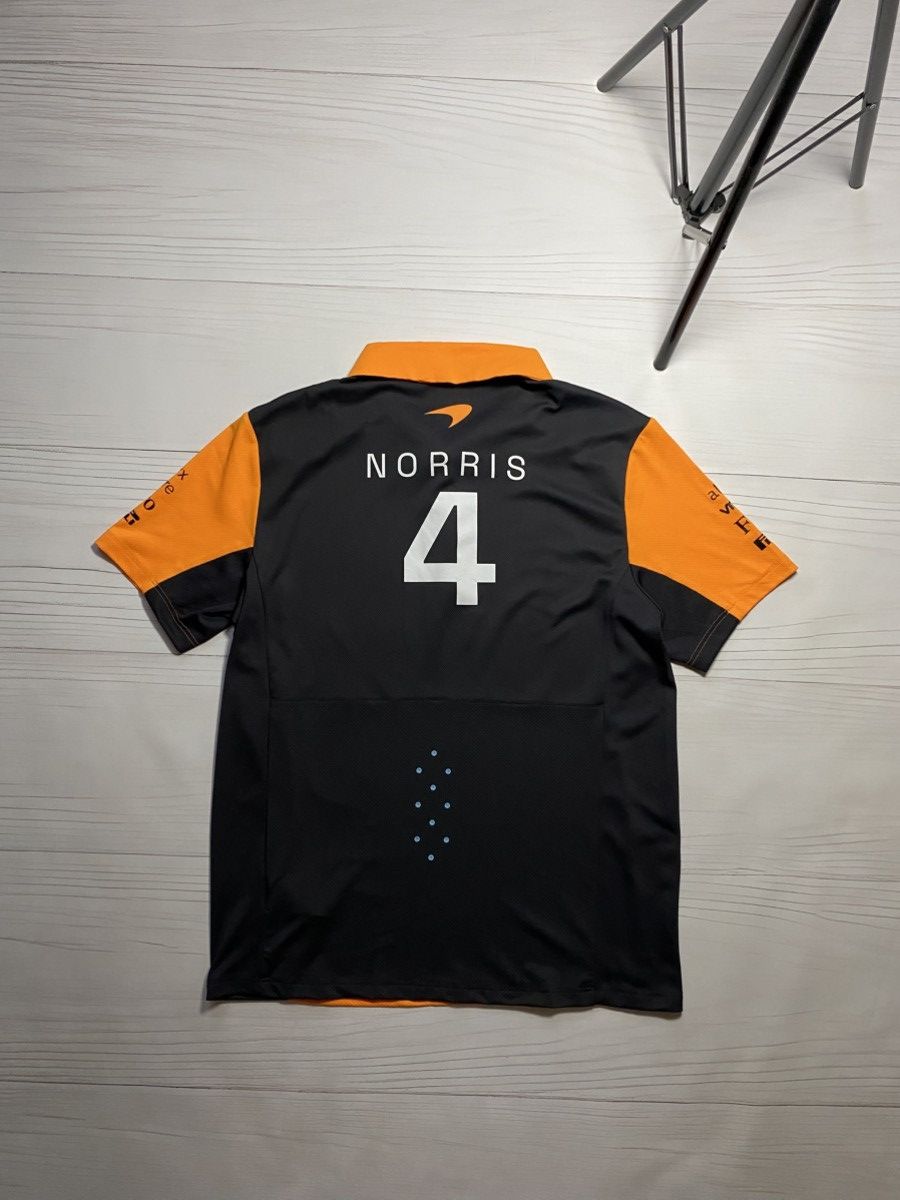 Formula 1 Formul 1 McLaren Lando Norris #4 Castore polo t shirt jersey Size US M / EU 48-50 / 2 - 2 Thumbnail