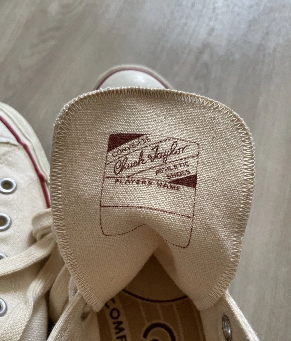 Converse Vintage 60s Converse High Tops Made in USA Blue Label Sz 12 Size US 12 / EU 45 - 6 Thumbnail