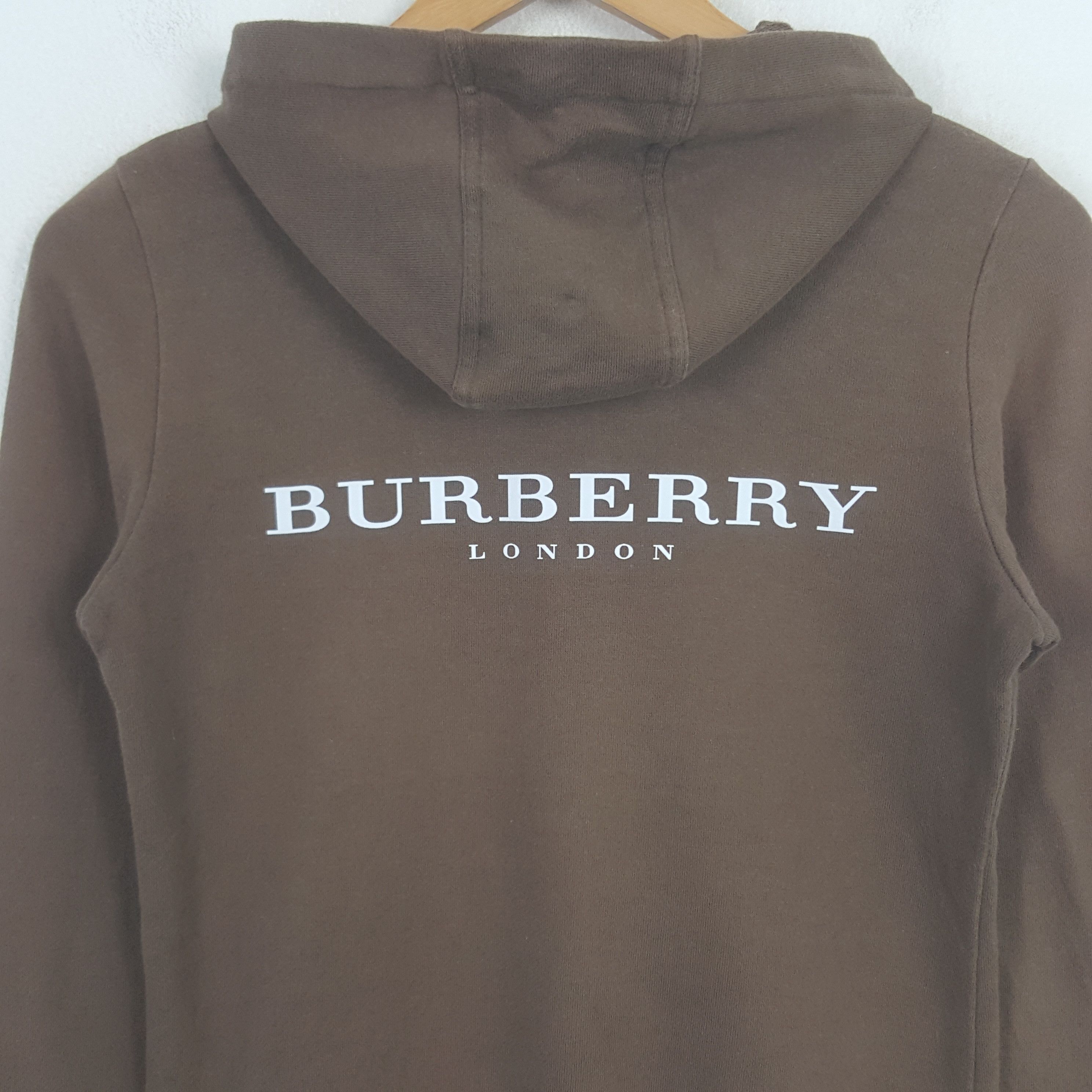 Burberry Vintage Burberry London Designer Brand Hoodies RR17 Size XS / US 0-2 / IT 36-38 - 2 Thumbnail