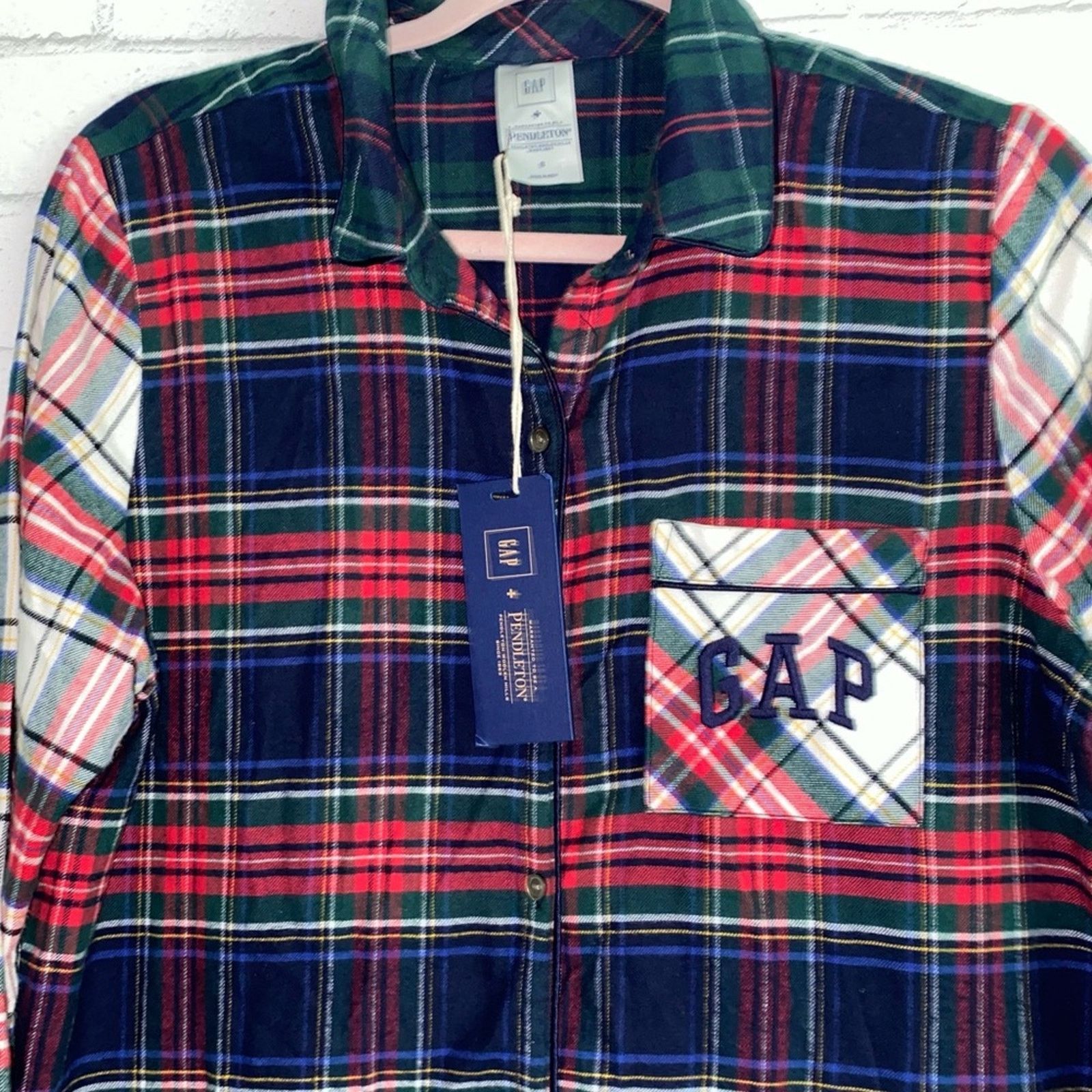 Gap NEW Gap x Pendleton Plaid Flannel Women’s Sleep Shirt NWT S Size S / US 4 / IT 40 - 6 Thumbnail