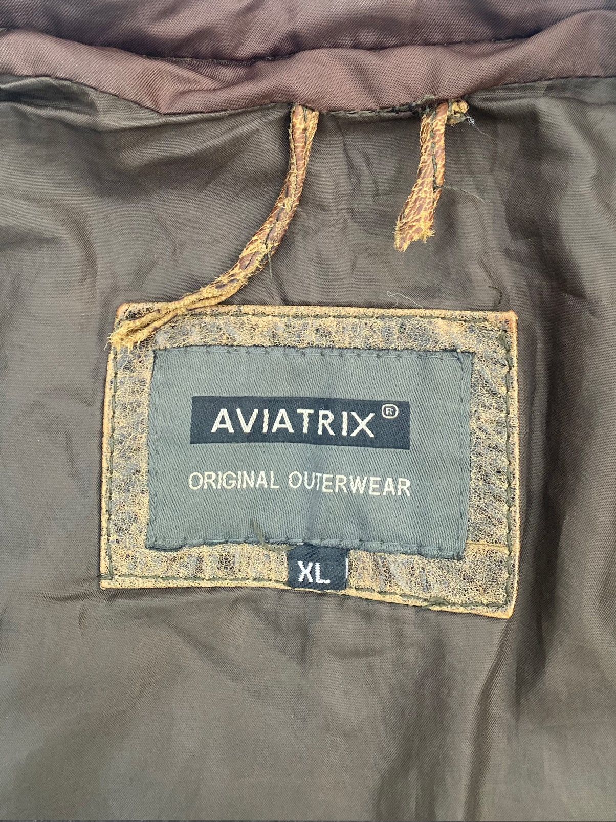 Vintage Vintage Y2K leather racing jacket MOTO Aviatrix Size US L / EU 52-54 / 3 - 19 Thumbnail