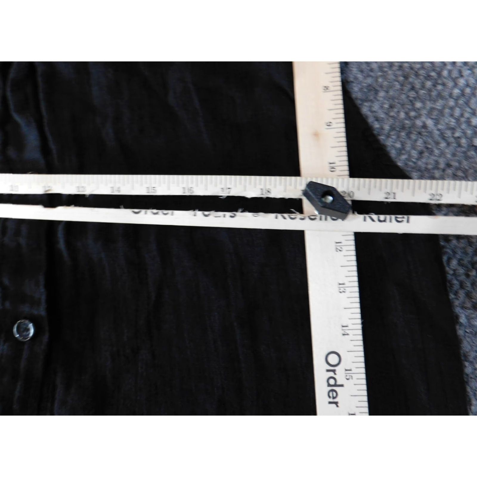 Zara Zara Dress XS Black Maxi womens button up linen classic sleeveless Size XS / US 0-2 / IT 36-38 - 4 Thumbnail