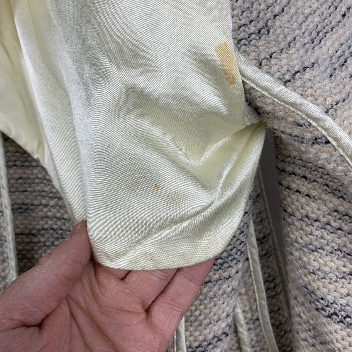 Isabel Marant Isabel Marant Textured Knit Blazer Jacket Size 36 Cream Size XS / US 0-2 / IT 36-38 - 14 Thumbnail
