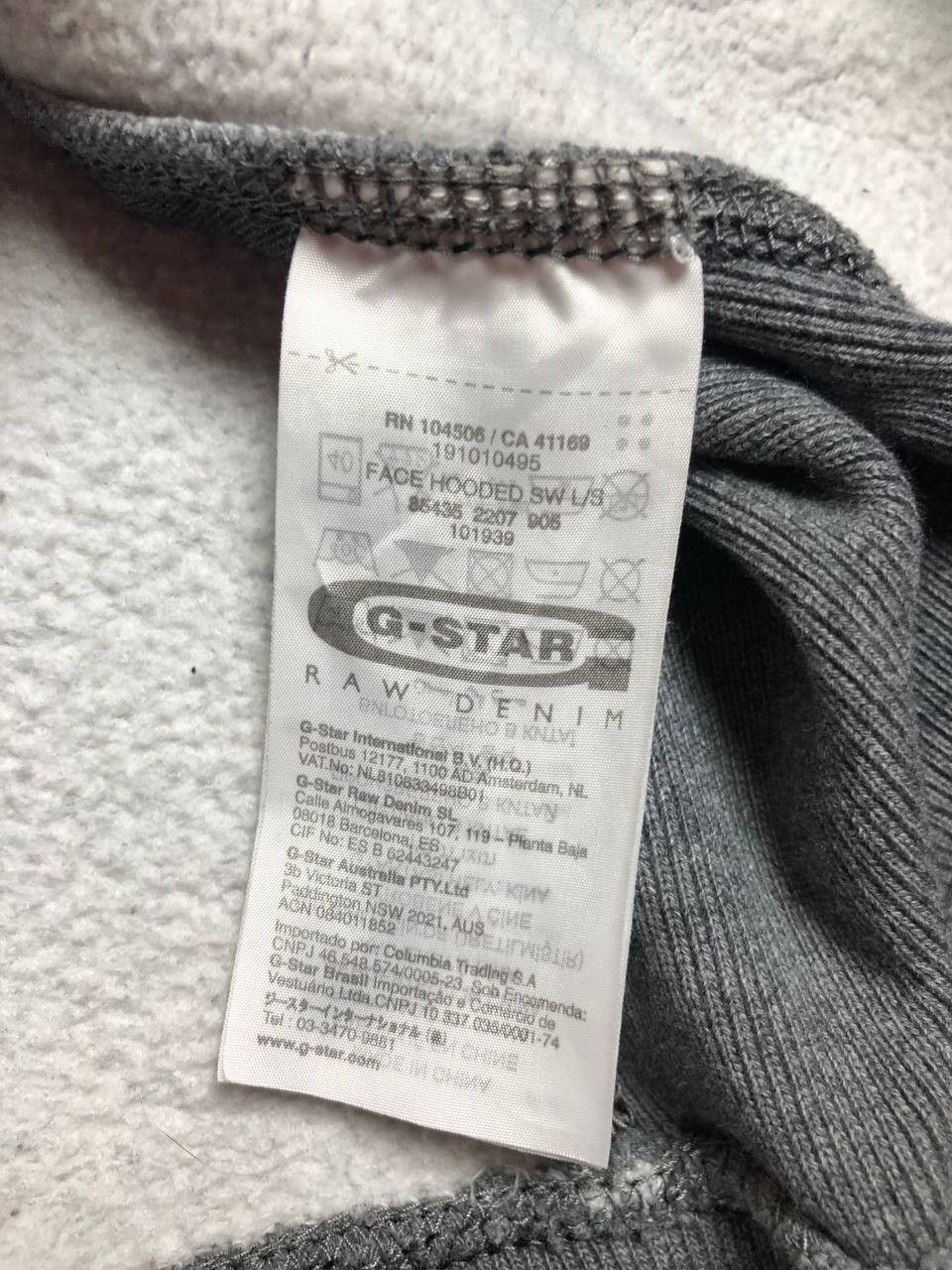 G-Star G-Star Raw Distressed Originals Hoodie Size US M / EU 48-50 / 2 - 3 Thumbnail