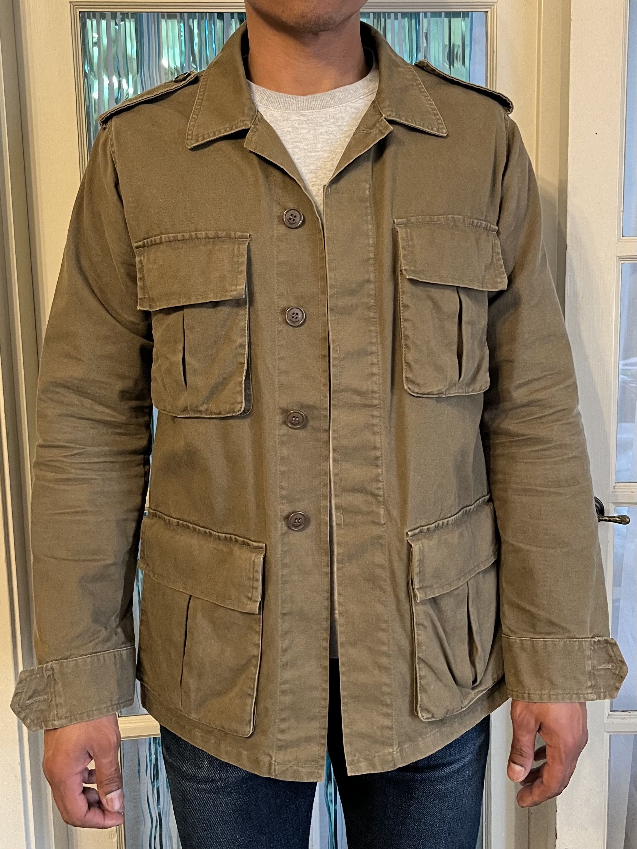 Saint Laurent x Hedi Slimane Utility Cargo Jacket (2014)