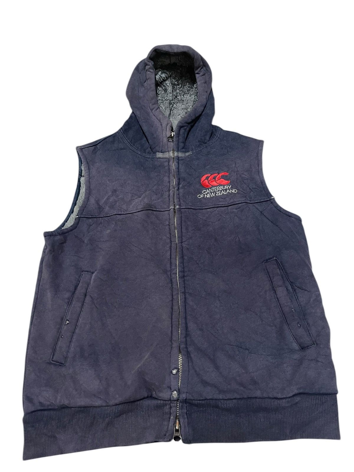 Canterbury of New Zealand Vtg Canterbury of New Zealand Hoodie Sleeveless Sun Faded Size US S / EU 44-46 / 1 - 3 Thumbnail