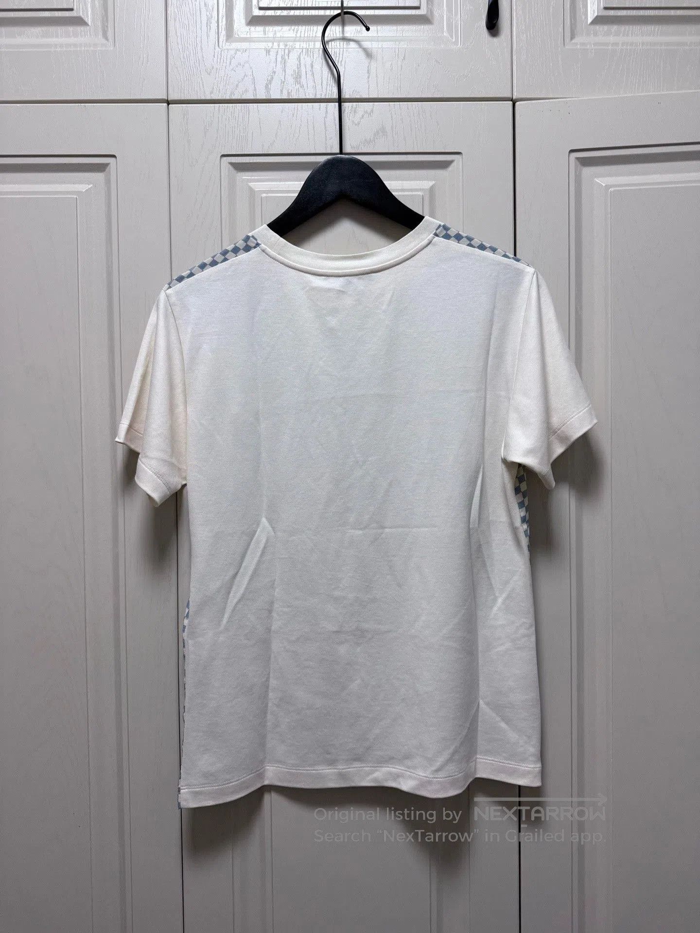 Louis Vuitton Louis Vuitton Blue White Check Short Sleeve T. Size US S / EU 44-46 / 1 - 2 Thumbnail