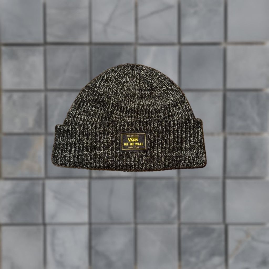 Vans VANS Beanie Mens One Size Black Salt And Pepper Pattern Size ONE SIZE - 1 Thumbnail