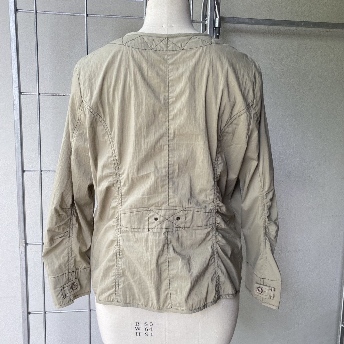 Kansai Yamamoto KANSAI BIS Beige Zip Jacket with Pocket Detail Size M / US 6-8 / IT 42-44 - 24 Thumbnail