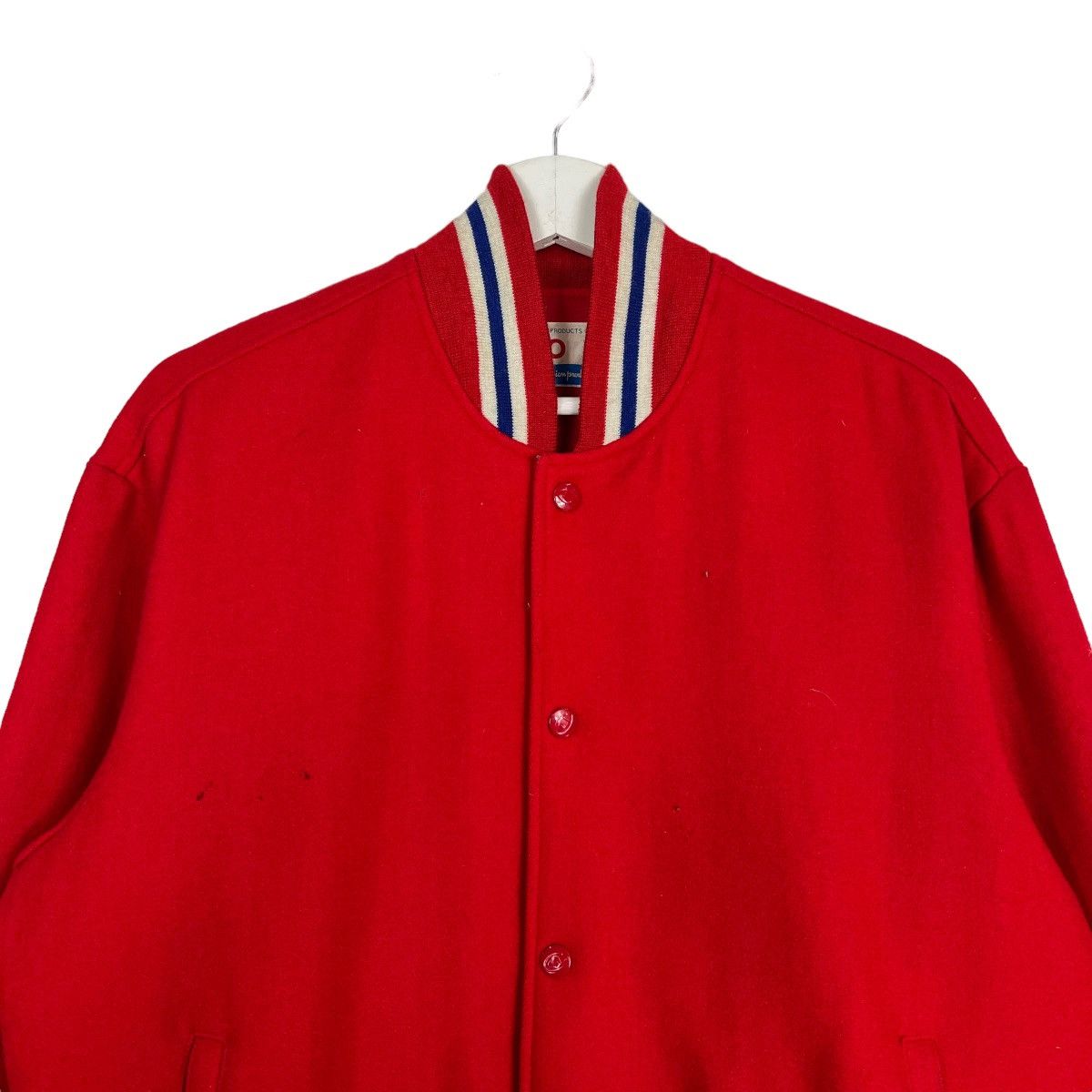 Champion 🔥 1980s VINTAGE CHAMPION VARSITY BOMBER JACKET Size US L / EU 52-54 / 3 - 5 Thumbnail