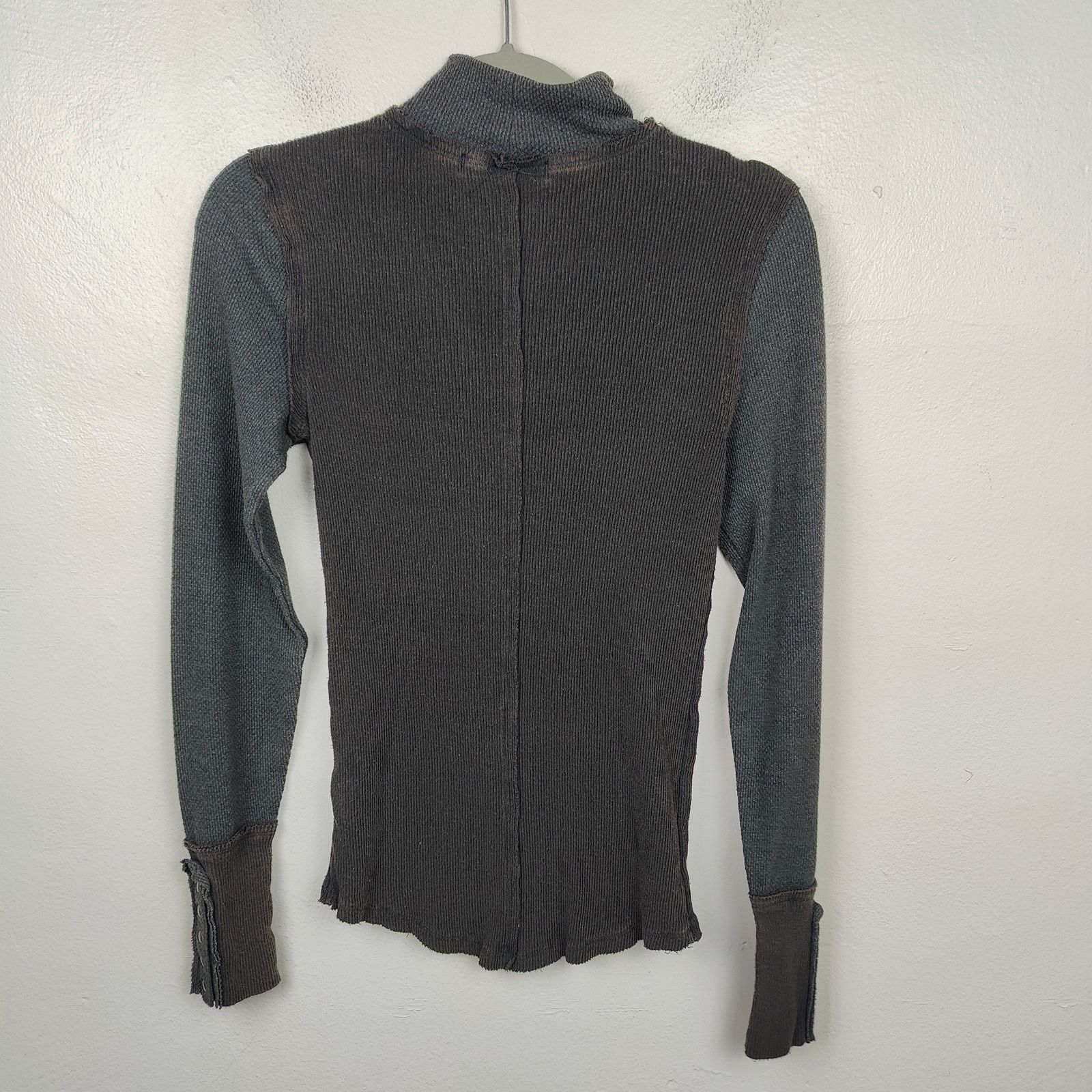 Free People Free People We the Free Jojo Thermal Top Womens Small Black Size S / US 4 / IT 40 - 8 Thumbnail