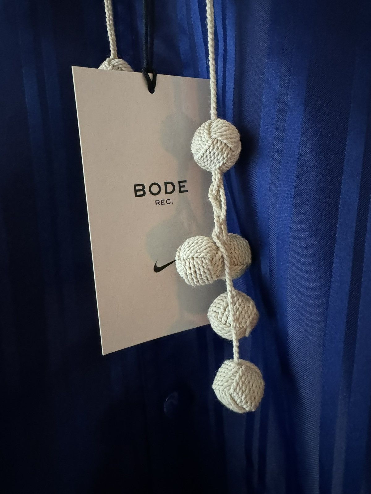 Bode Rec. and Nike Scrimmage Jacket - Blue