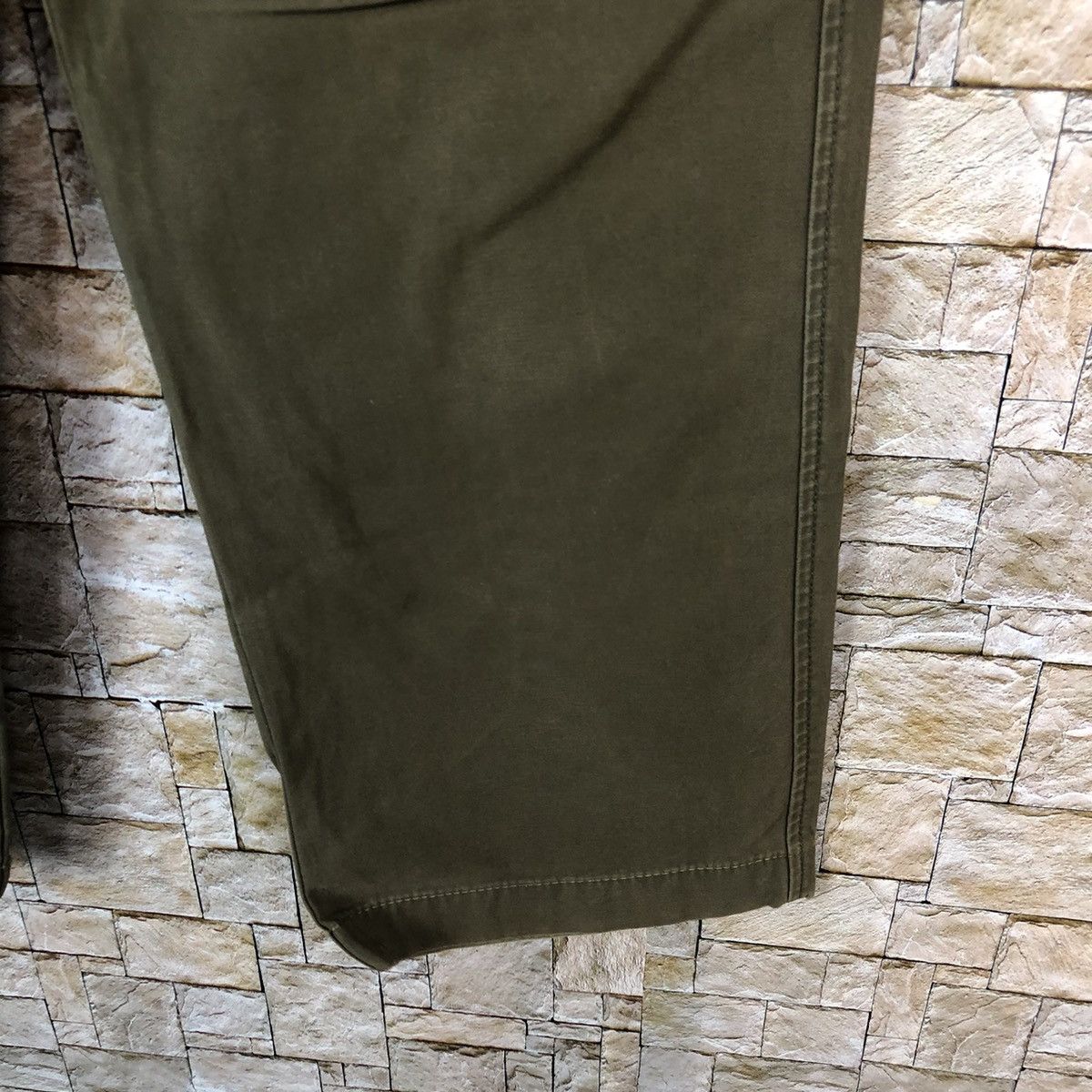 Japanese Brand Enracine Green Cargo Multipocket Pants #A318 Size US 28 / EU 44 - 13 Thumbnail