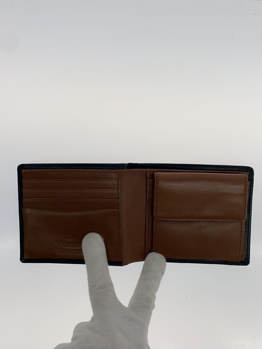 Vivienne Westwood Contrast Stitch Orb Leather Wallet Size ONE SIZE - 3 Thumbnail