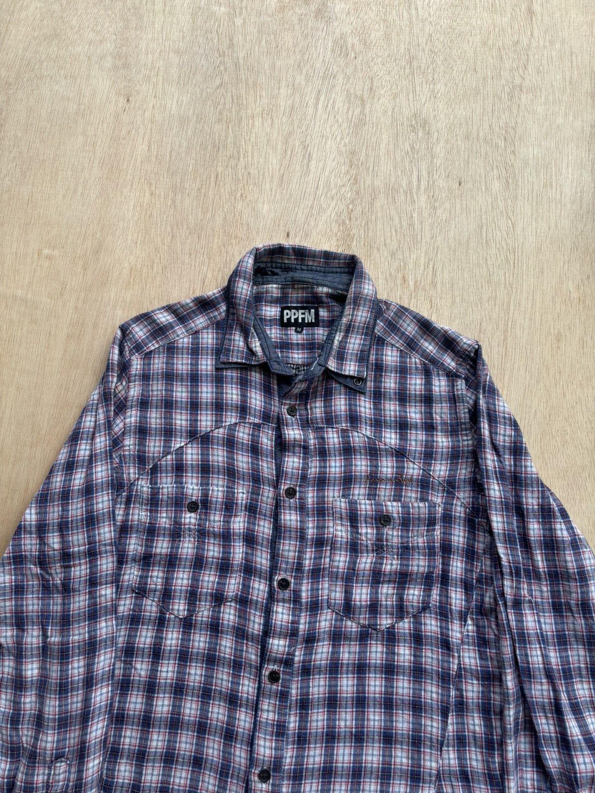 Hysteric Glamour × Japanese Brand × PPFM Japanese PPFM Shirt Size US M / EU 48-50 / 2 - 2 Thumbnail