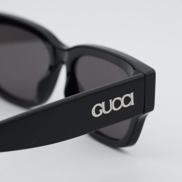 Gucci Gucci GG1794S 001 Sunglasses Black Square Frame, Grey Lenses Size ONE SIZE - 10 Thumbnail