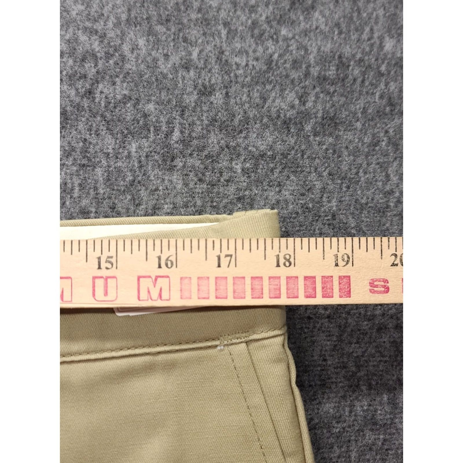 Vintage VINTAGE Key Imperial Pants Mens 36x30 Regular Fit USA 70s Deadstock Beige Cotton Polyester Wide? (Note: ensure only original words used; concise) Size US 36 / EU 52 - 4 Thumbnail