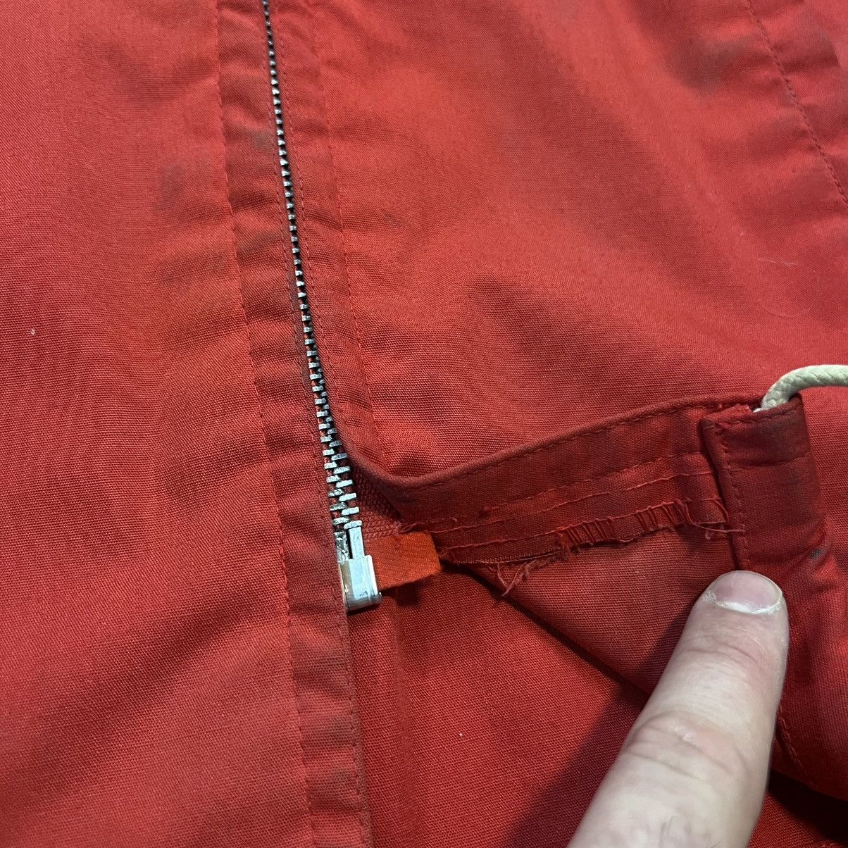 Vintage True Vintage 60s 70s Flight Jacket Zip Up Lightweight Boxy Size US L / EU 52-54 / 3 - 10 Thumbnail