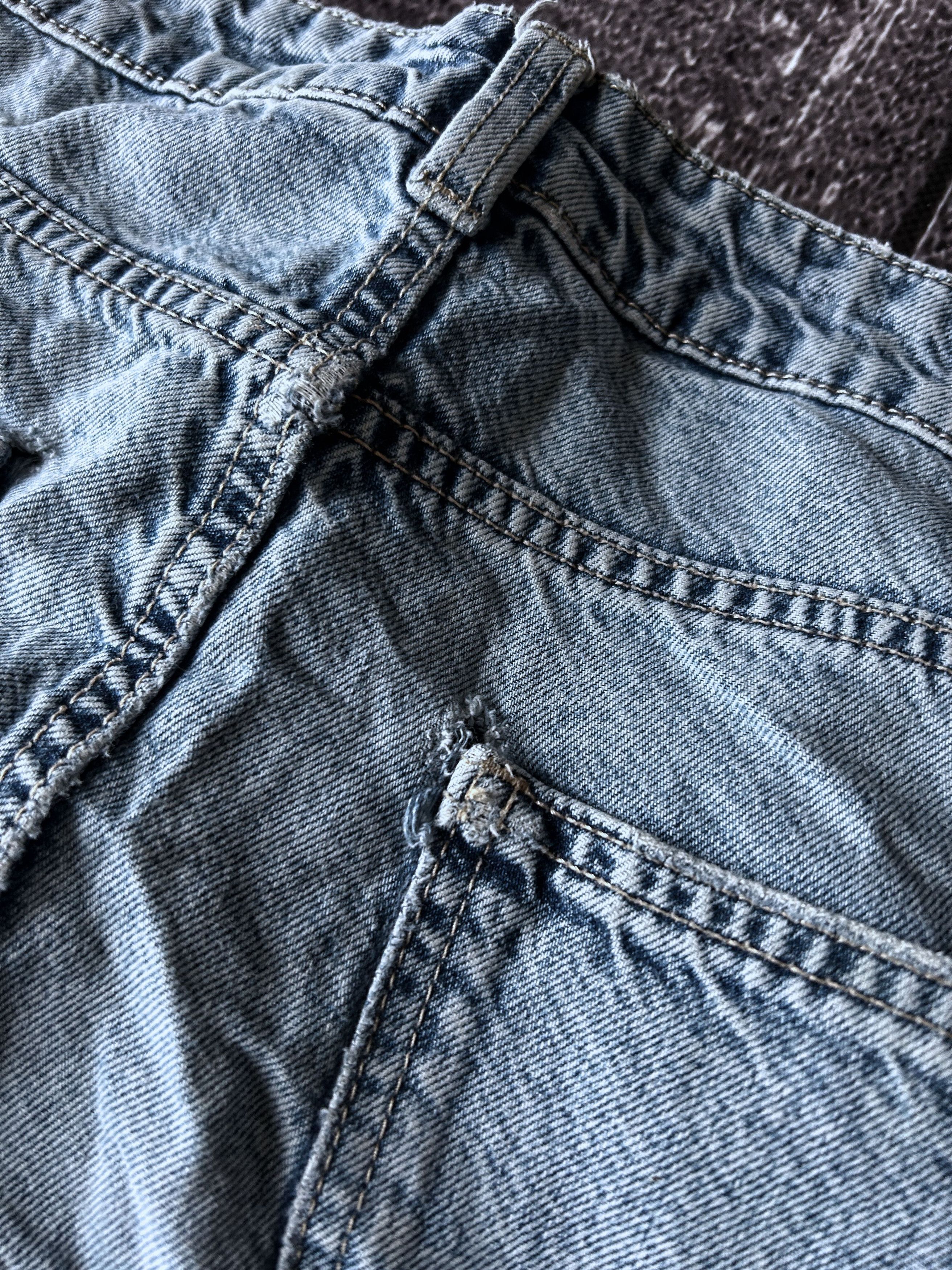 Vintage VTG Rick Owens Junya Watanabe Style Flared Washed Jeans Size US 32 / EU 48 - 9 Thumbnail