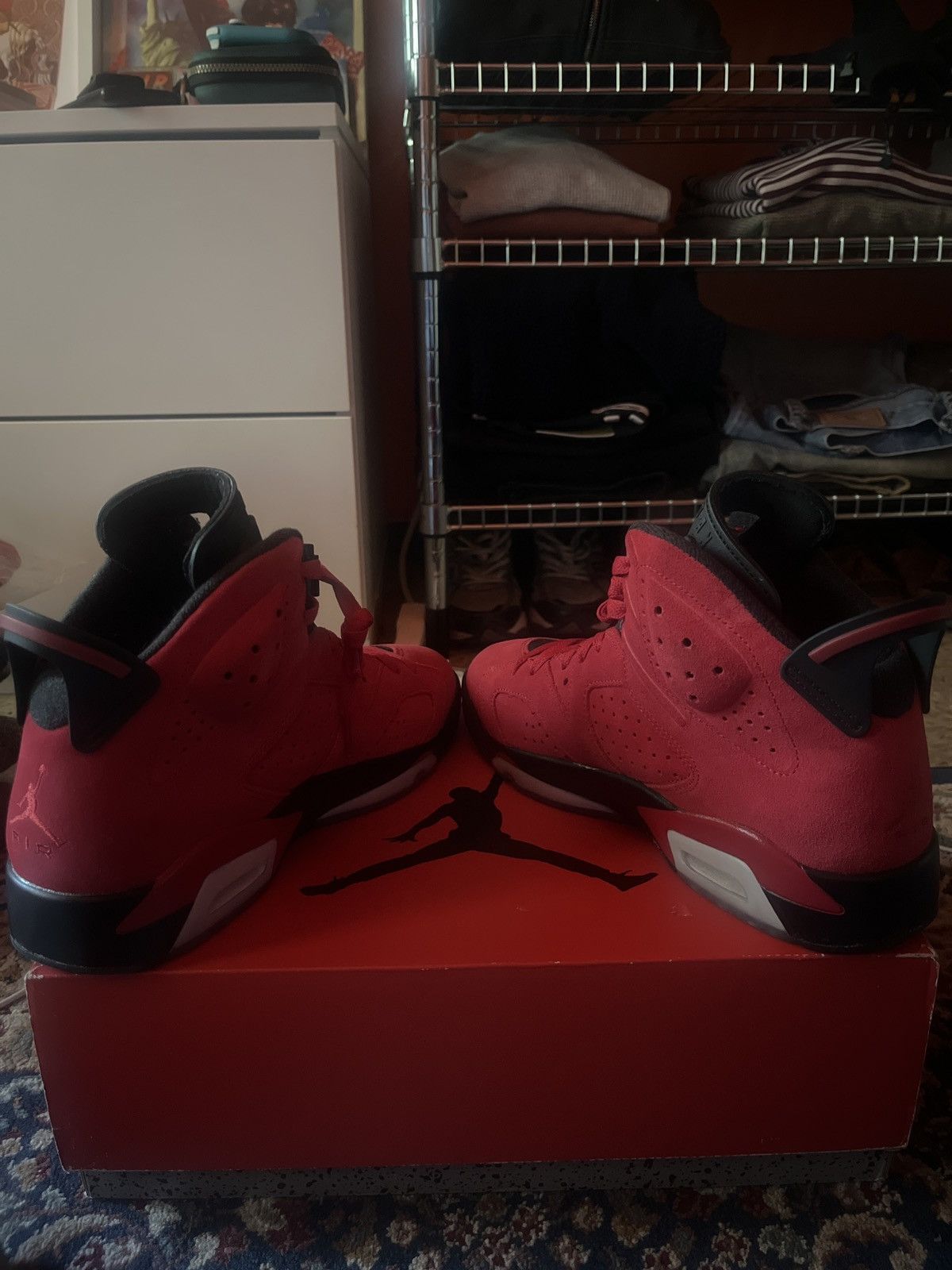 Jordan Brand Jordans Retro 6 “Toro Bravo” Size US 9 / EU 42 - 5 Thumbnail