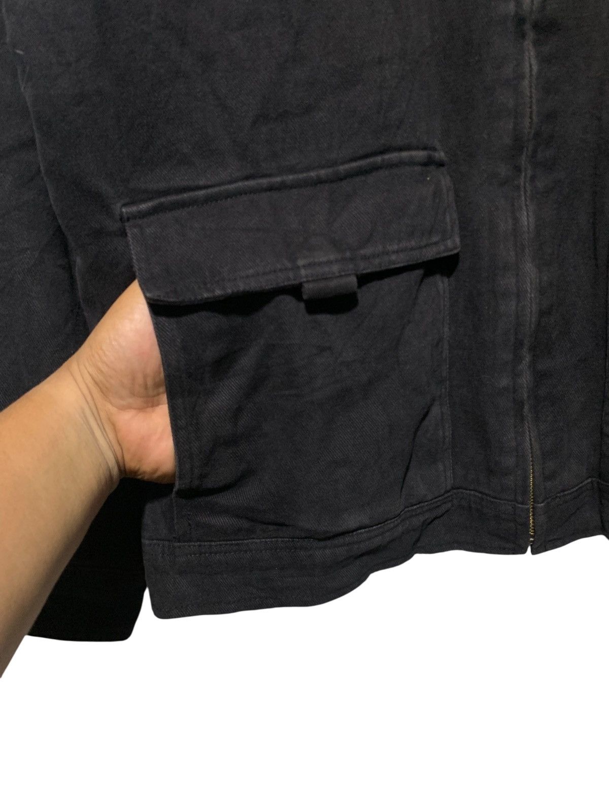Balenciaga Vintage balenciaga utility sherpa jacket charcoal Size US L / EU 52-54 / 3 - 3 Thumbnail