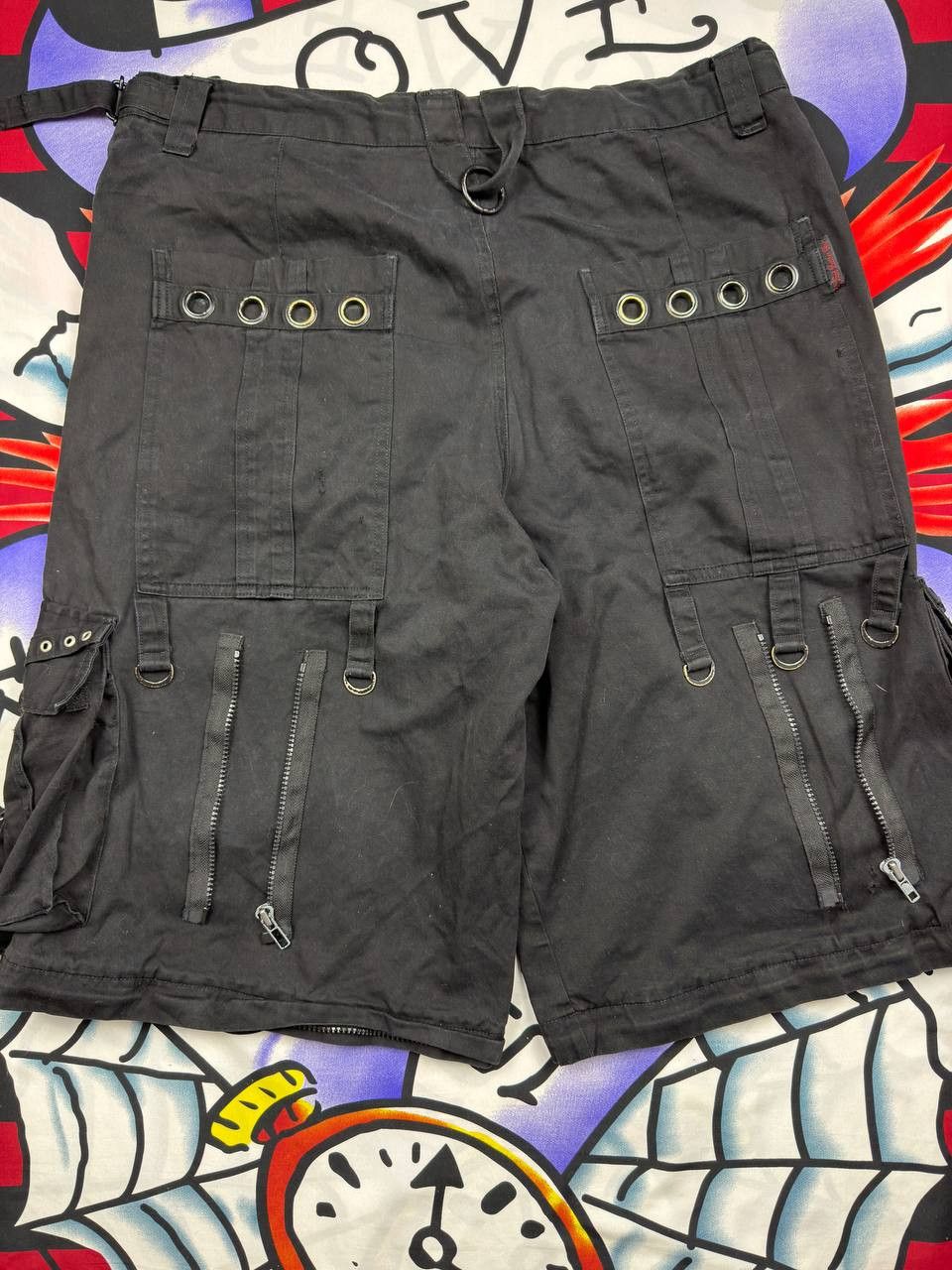 Tripp NYC Hard Leather Stuff y2k gothic avntgarde shorts Size 34 Size US 34 / EU 50 - 7 Thumbnail
