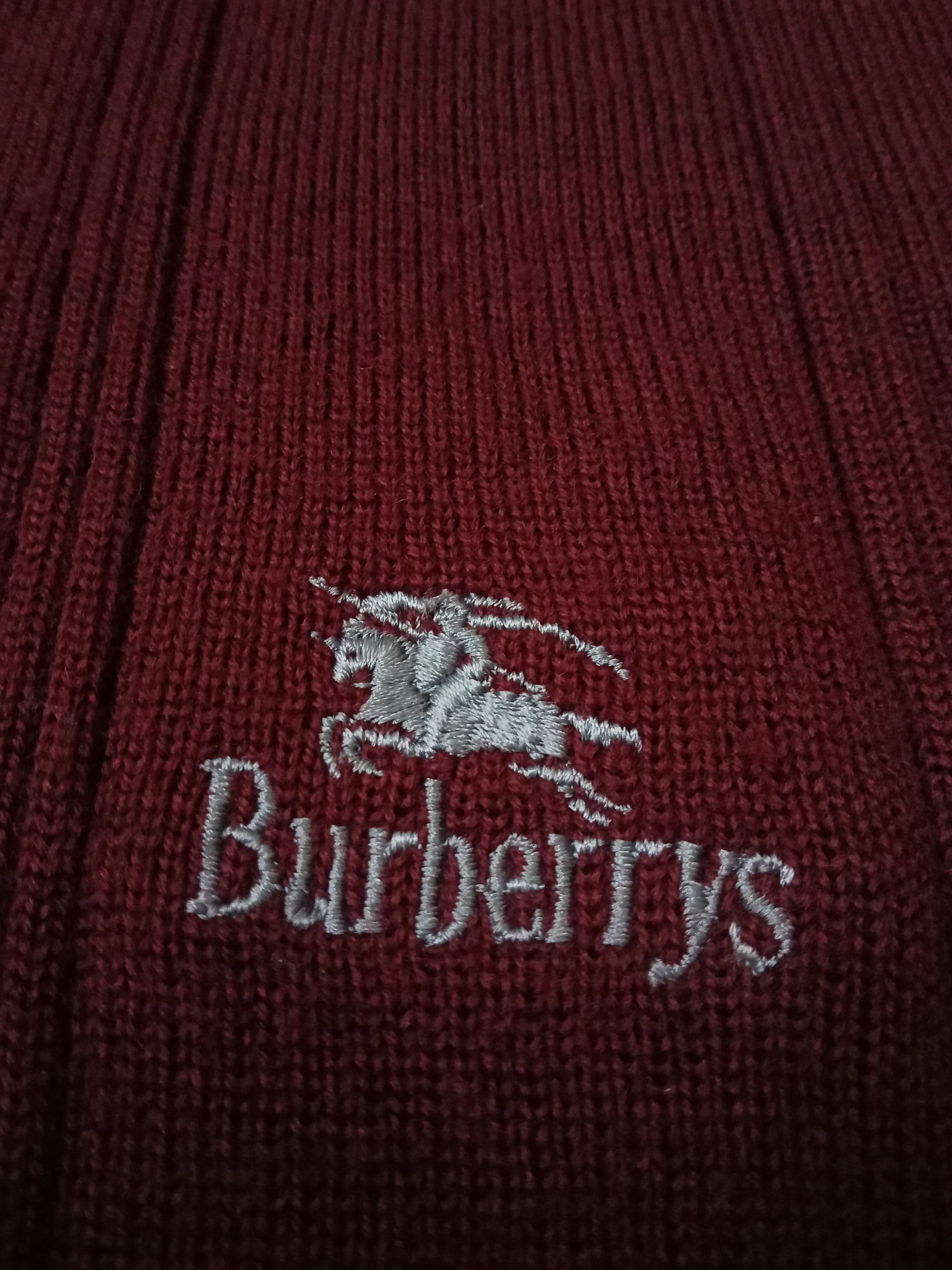 Burberry Burberrys 80s Vintage Wool Sweater Size US S / EU 44-46 / 1 - 7 Thumbnail