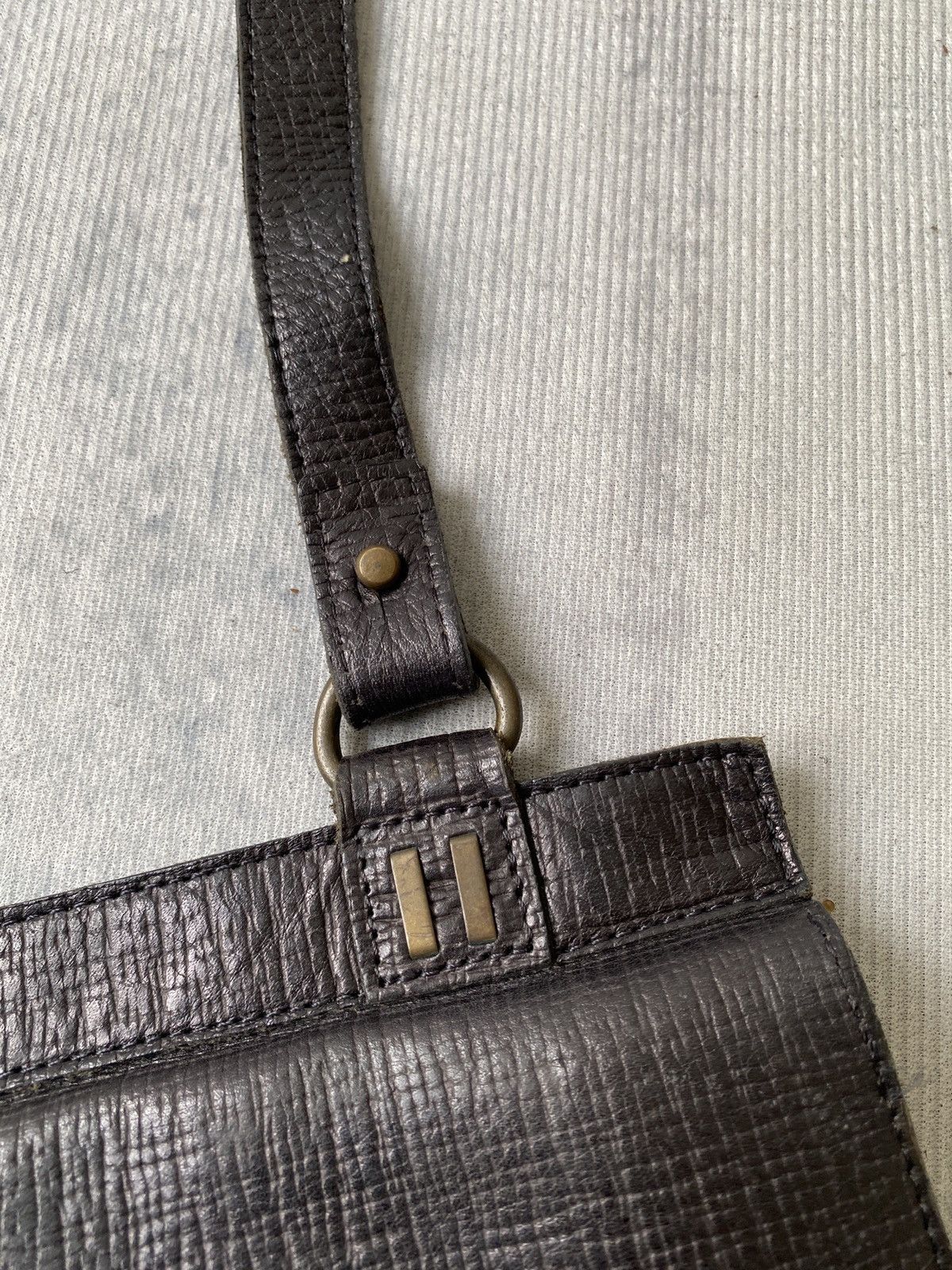 Jean Paul Gaultier Japanese Brand Jean Paul Gaultier Leather Sling Bag Size ONE SIZE - 6 Thumbnail