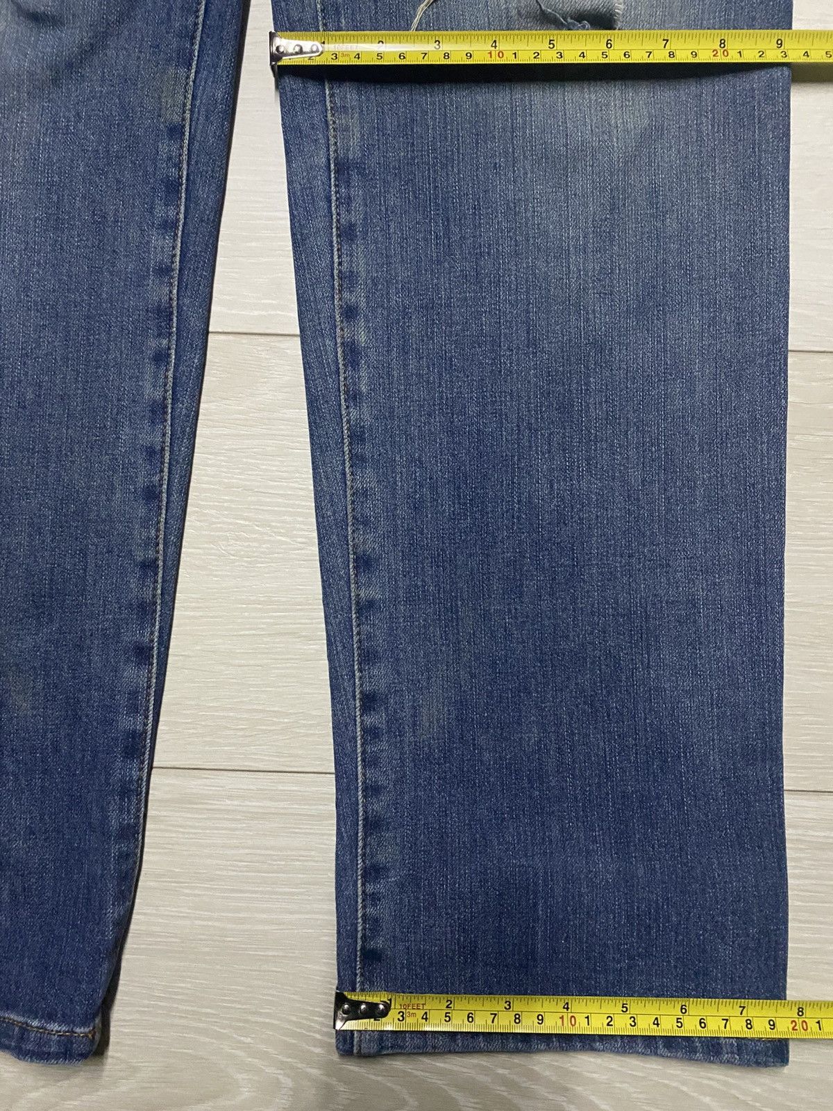 The North Face Vintage The North Face Distressed Slim Fit Jeans Size US 33 - 16 Thumbnail