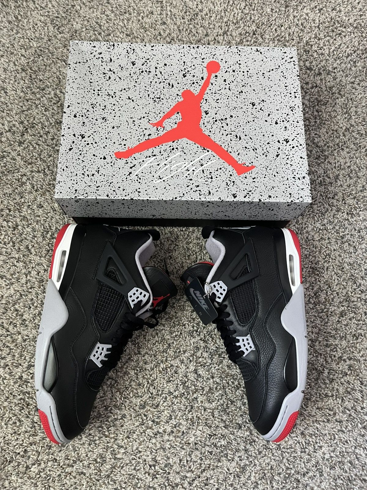 Jordan Brand Jordan Bred 4 Reimagined Size US 13 / EU 46 - 1 Thumbnail