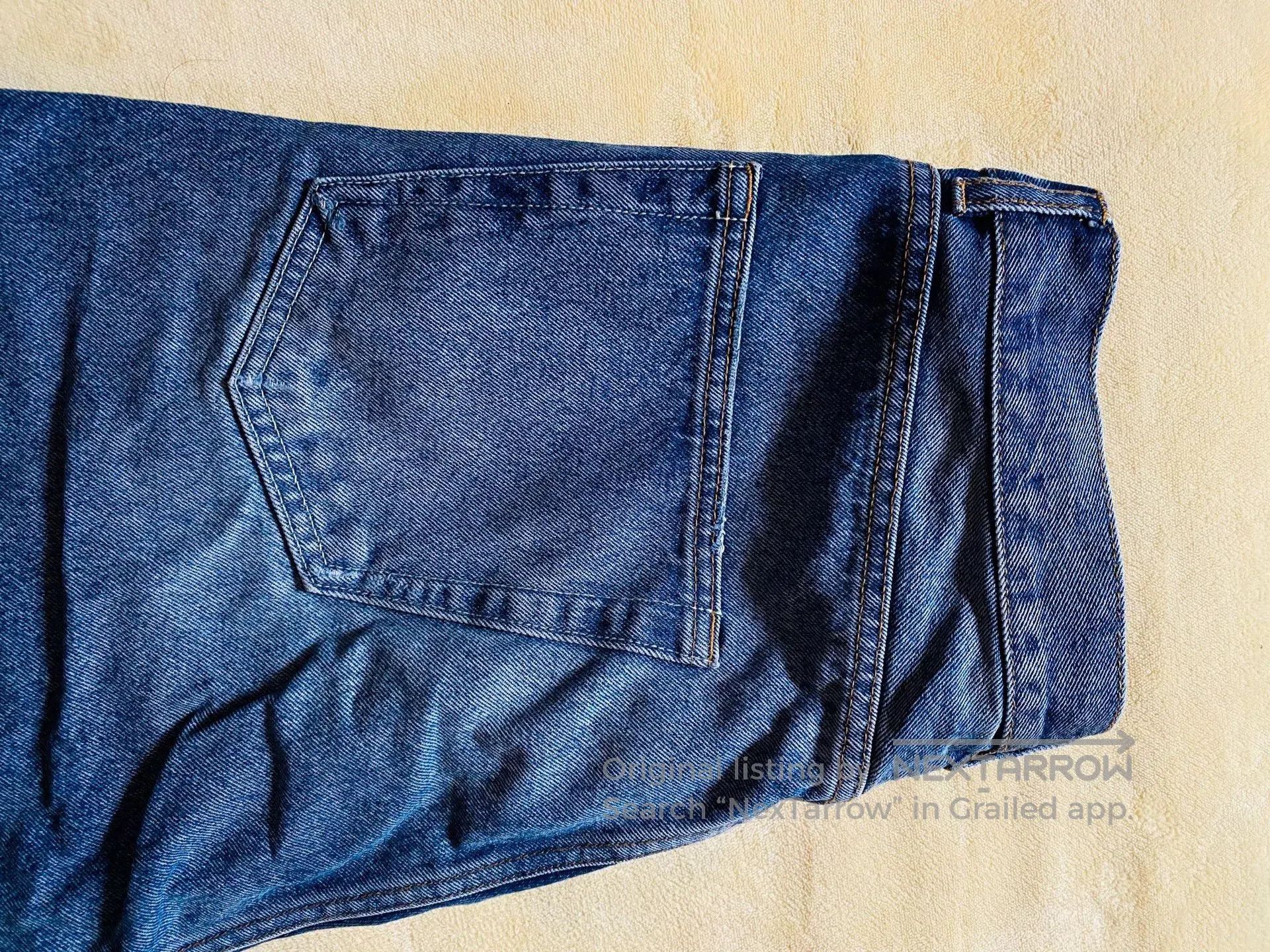 Beams Japan Nautica Beams Washed Embroidered Relaxed Jeans. Size US 28 / EU 44 - 6 Thumbnail