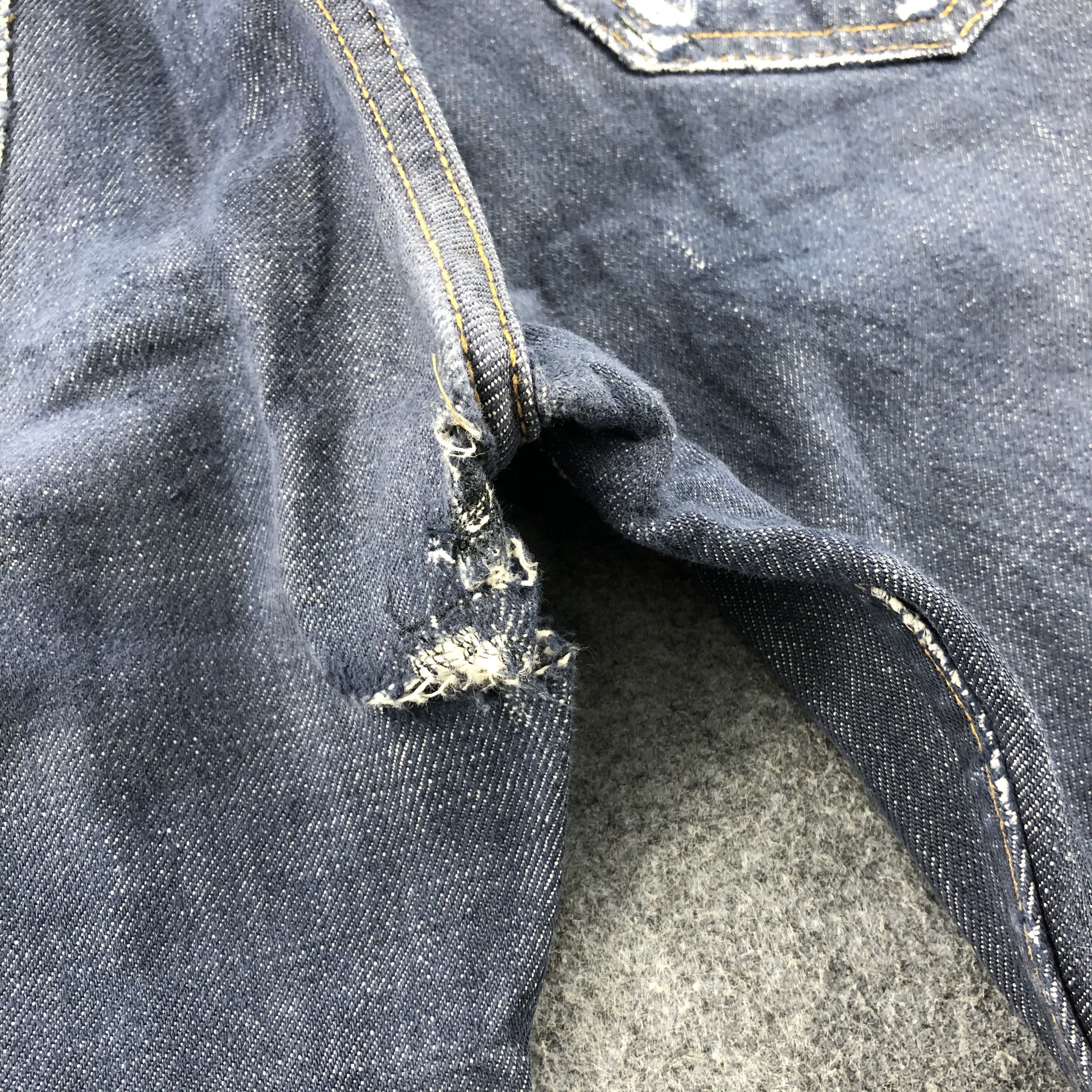 Levi's × Vintage Vintage 90s Distress Levis 501 Jeans-JM1552 Size US 32 / EU 48 - 5 Thumbnail