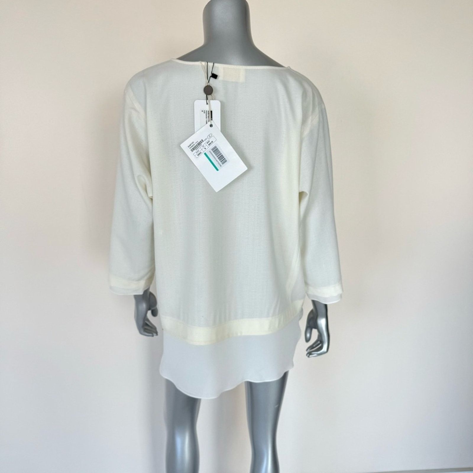 Bamford NWT! BAMFORD Blouse Virgin Wool, Size M, MSRP.600$ Size M / US 6-8 / IT 42-44 - 4 Thumbnail