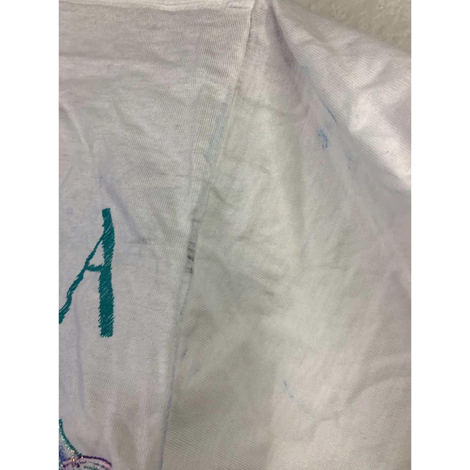 Jerzees Vintage Test Print Shirt Grand Canyon Arizona White M Tee Size US M / EU 48-50 / 2 - 13 Thumbnail