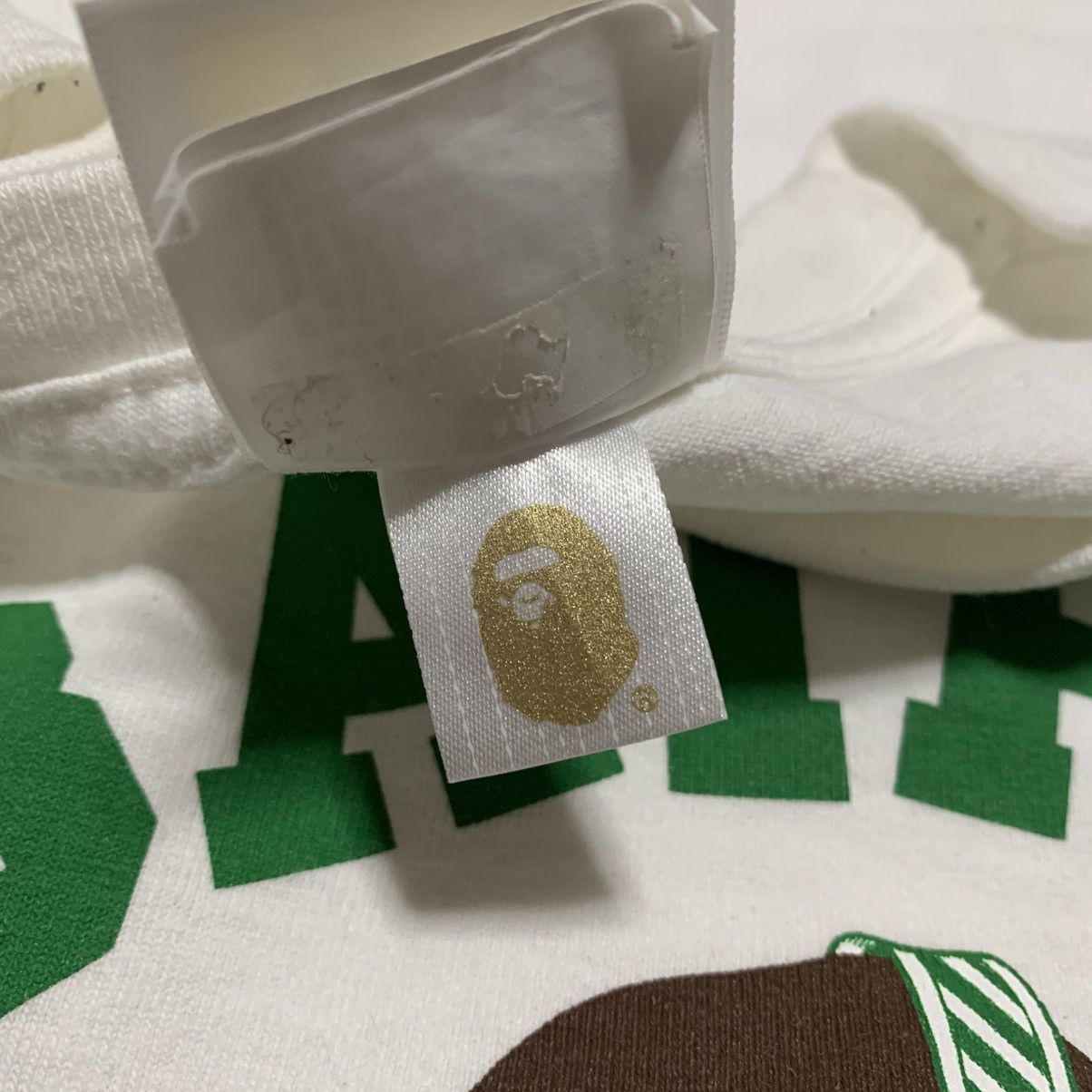 Bape Bape Medium Christmas College White Tee A Bathing Ape Size US M / EU 48-50 / 2 - 5 Thumbnail